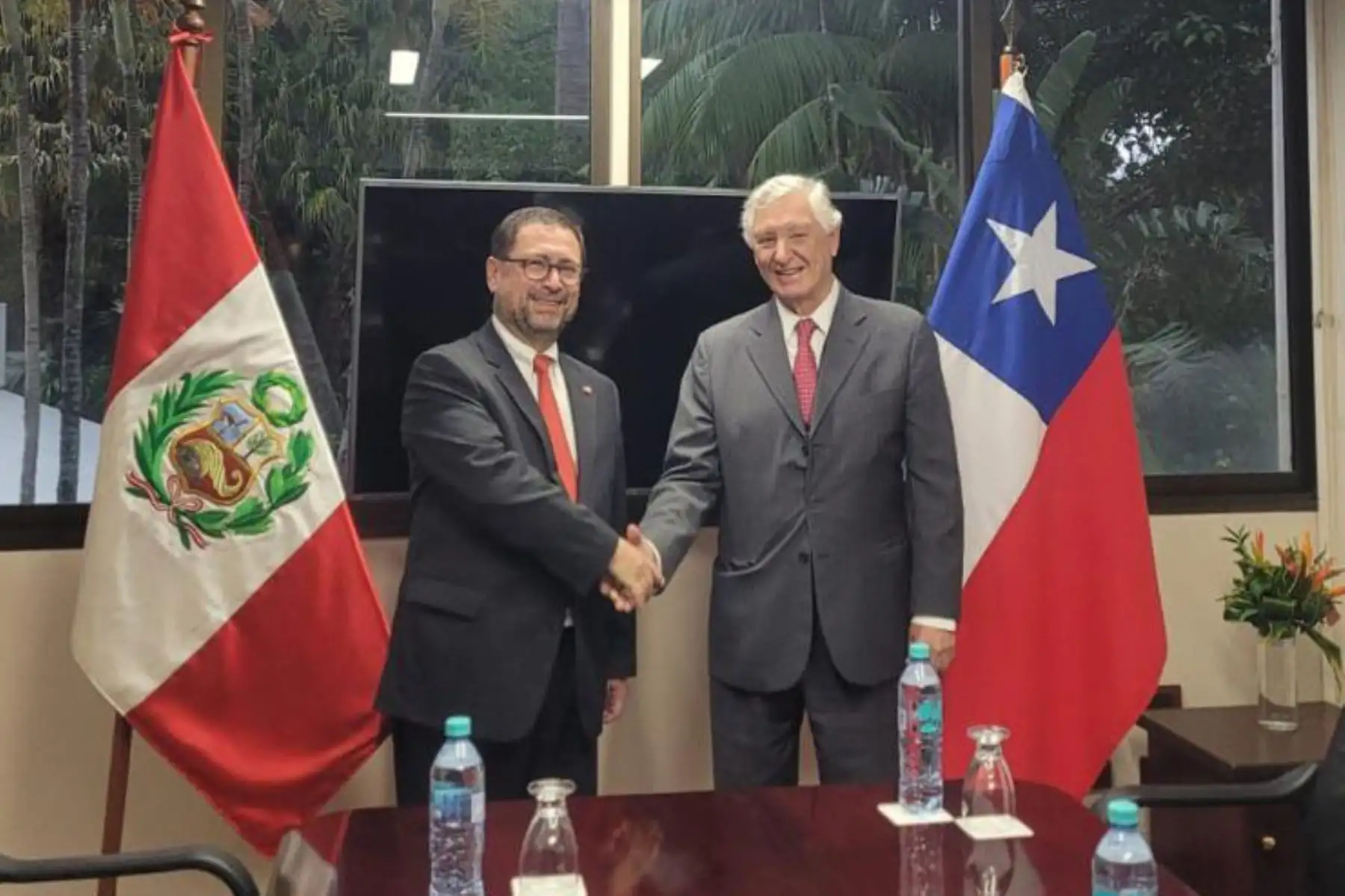 Canciller Carlos Pareja dialogó con su pares de Chile, Costa Rica y Guatemala