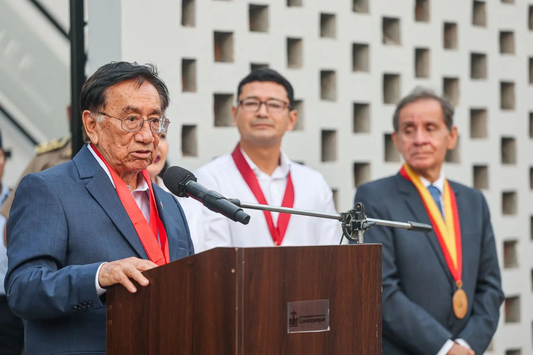 Presidente José María Balcázar, supervisó el Servicio Integral Especializado para la Prevención de la Violencia en las Familias (SIEF): ELOT Familia. Foto: ANDINA/Prensa Presidencia