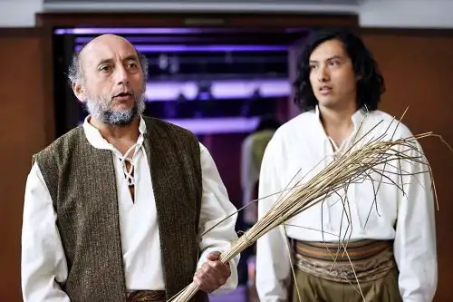 Actor Mario Velásquez en el rol principal de "Pedro Crespo", en "El alcalde de Zalamea". ANDINA/Melina Mejía