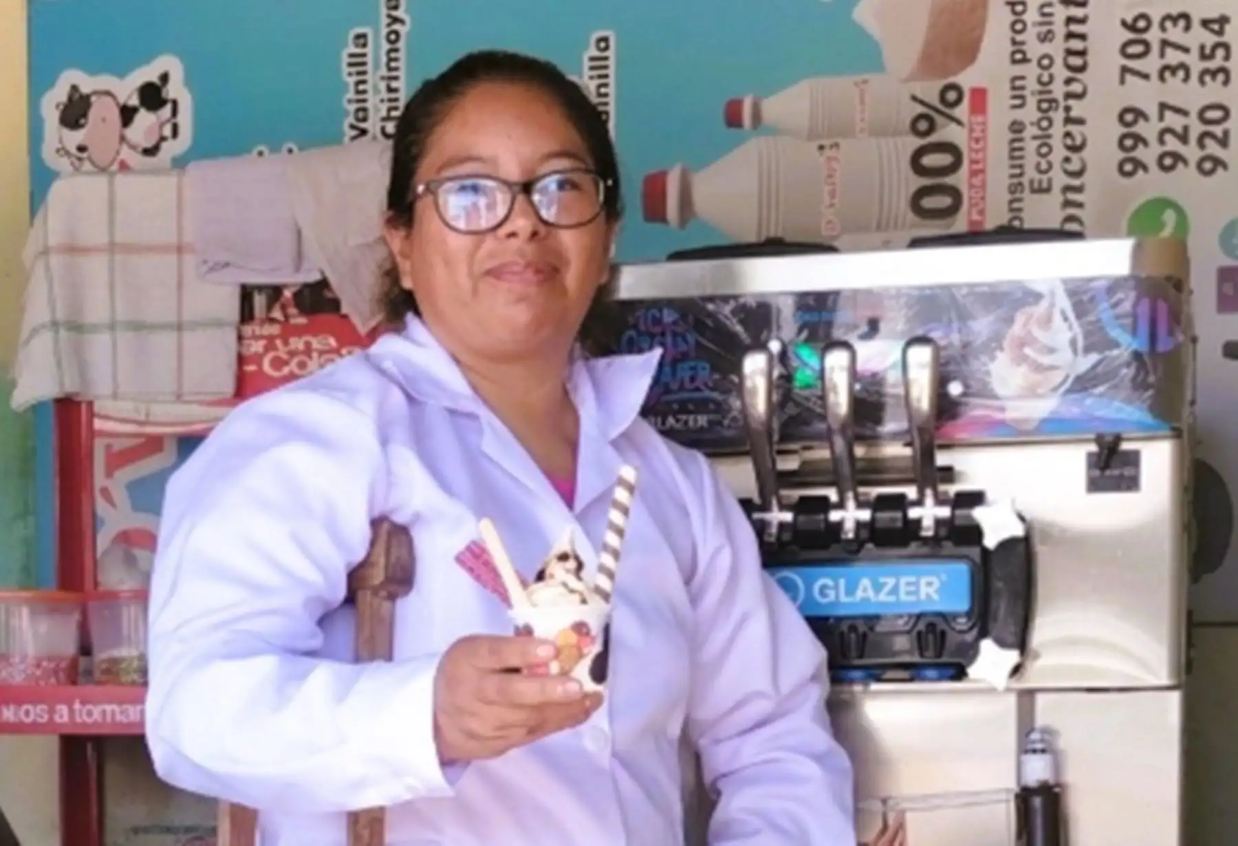 Día de la Madre: Marielena, la mamá que sale adelante con venta de helados naturales