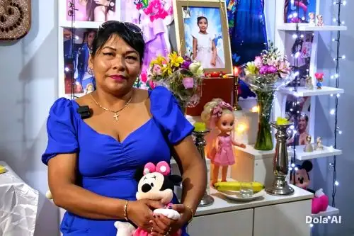Día madre historia de Karina que transformó la partida de su hija en vida para otros