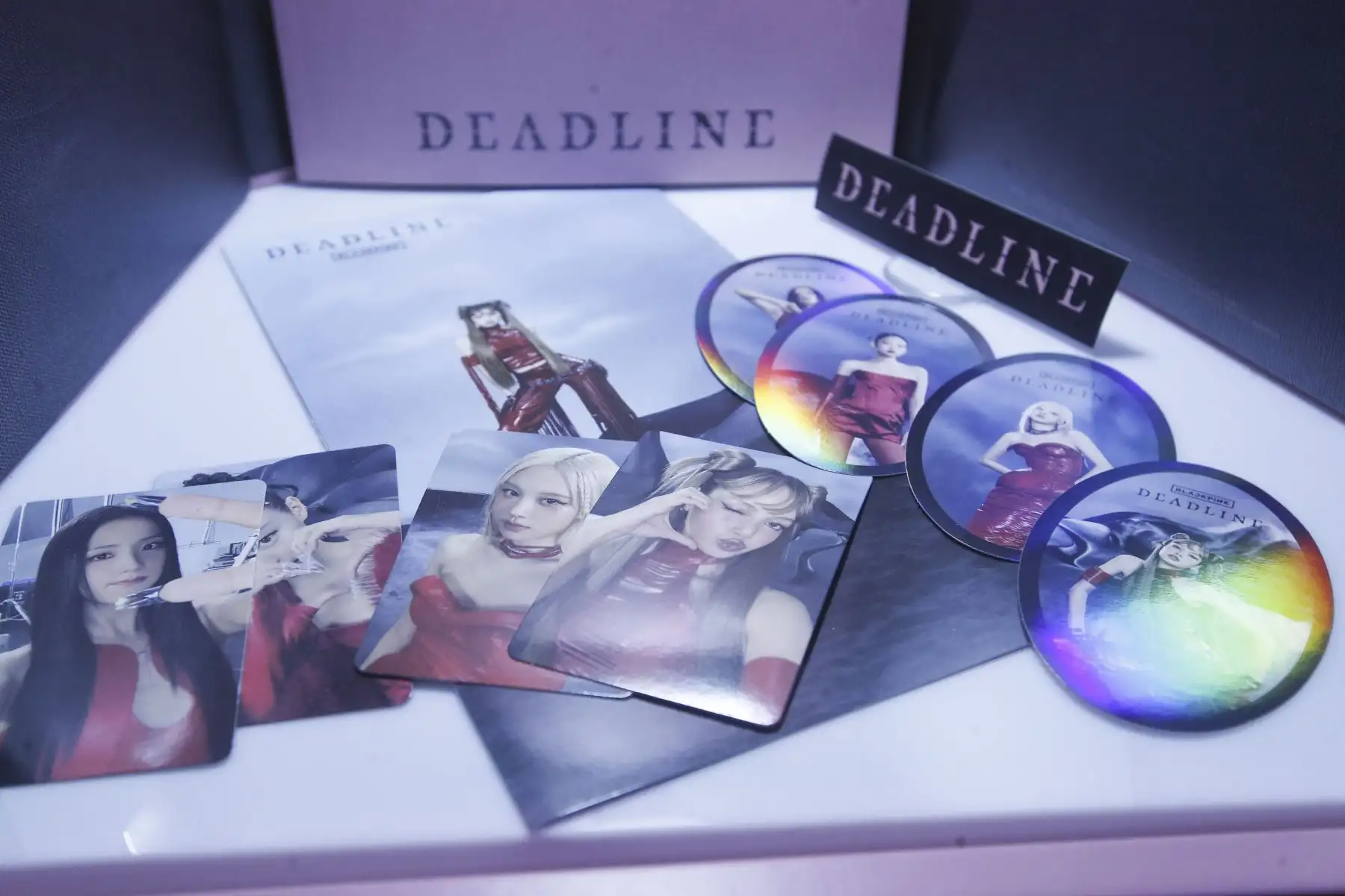 Productos oficiales, discos, accesorios y merchandising exclusivo forman parte de la experiencia “BLACKPINK DEADLINE OFFICIAL POP-UP LIMA”, instalada temporalmente en el distrito de Miraflores. Foto: ANDINA/Eddy Ramos