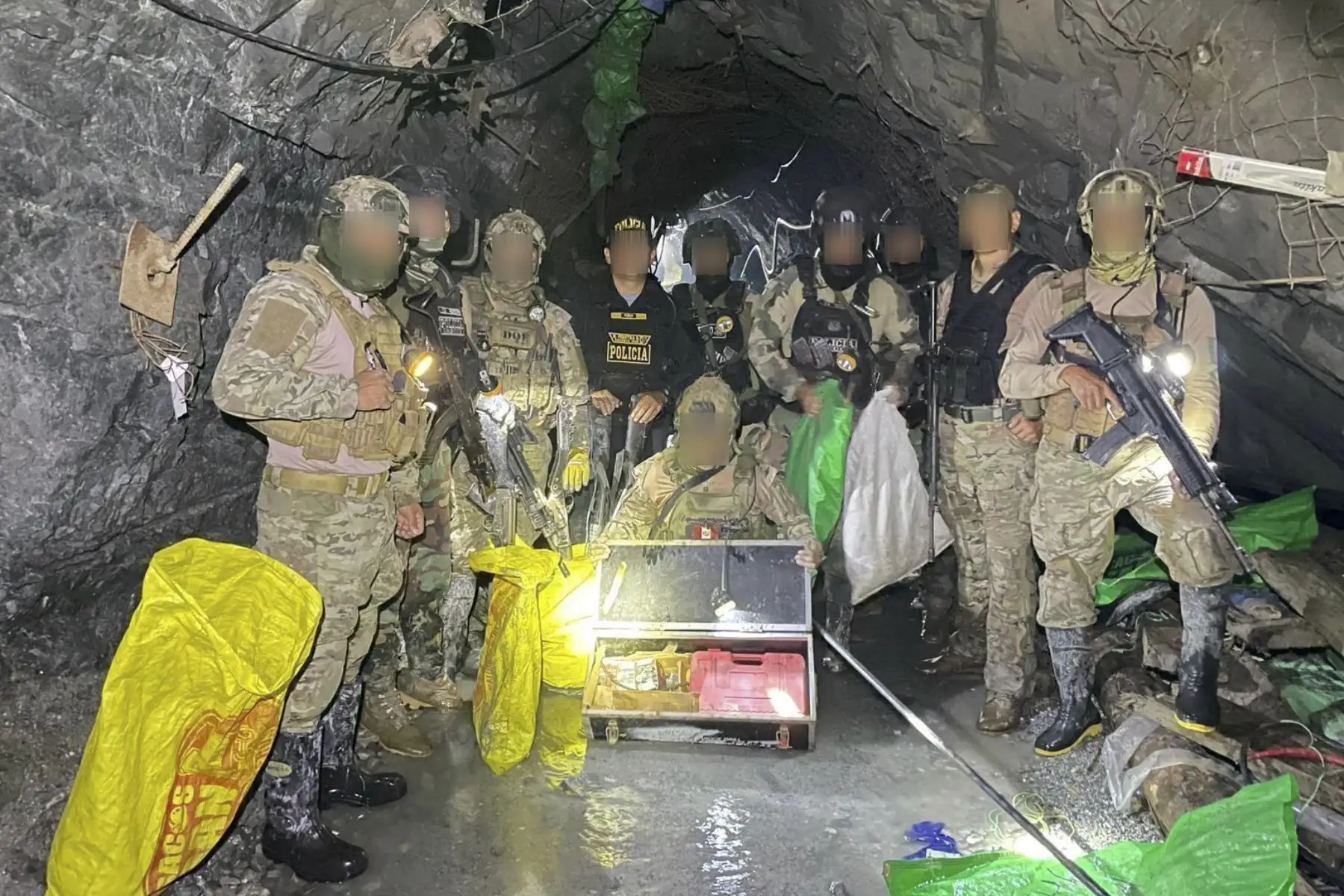 Comando Unificado Pataz incautó armamento de organizaciones criminales
