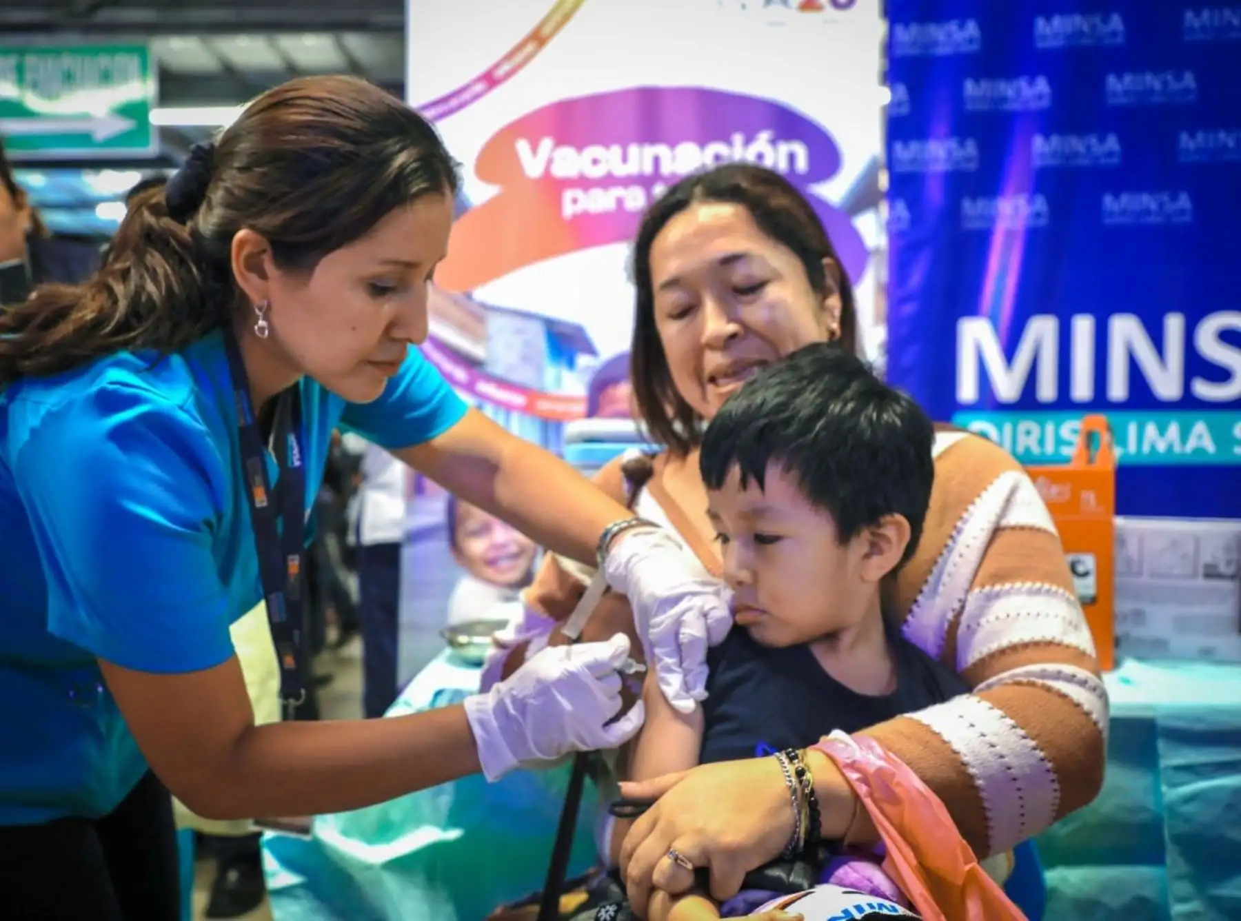 Perú supera el millón y medio de dosis aplicadas en Semana de Vacunación en las Américas