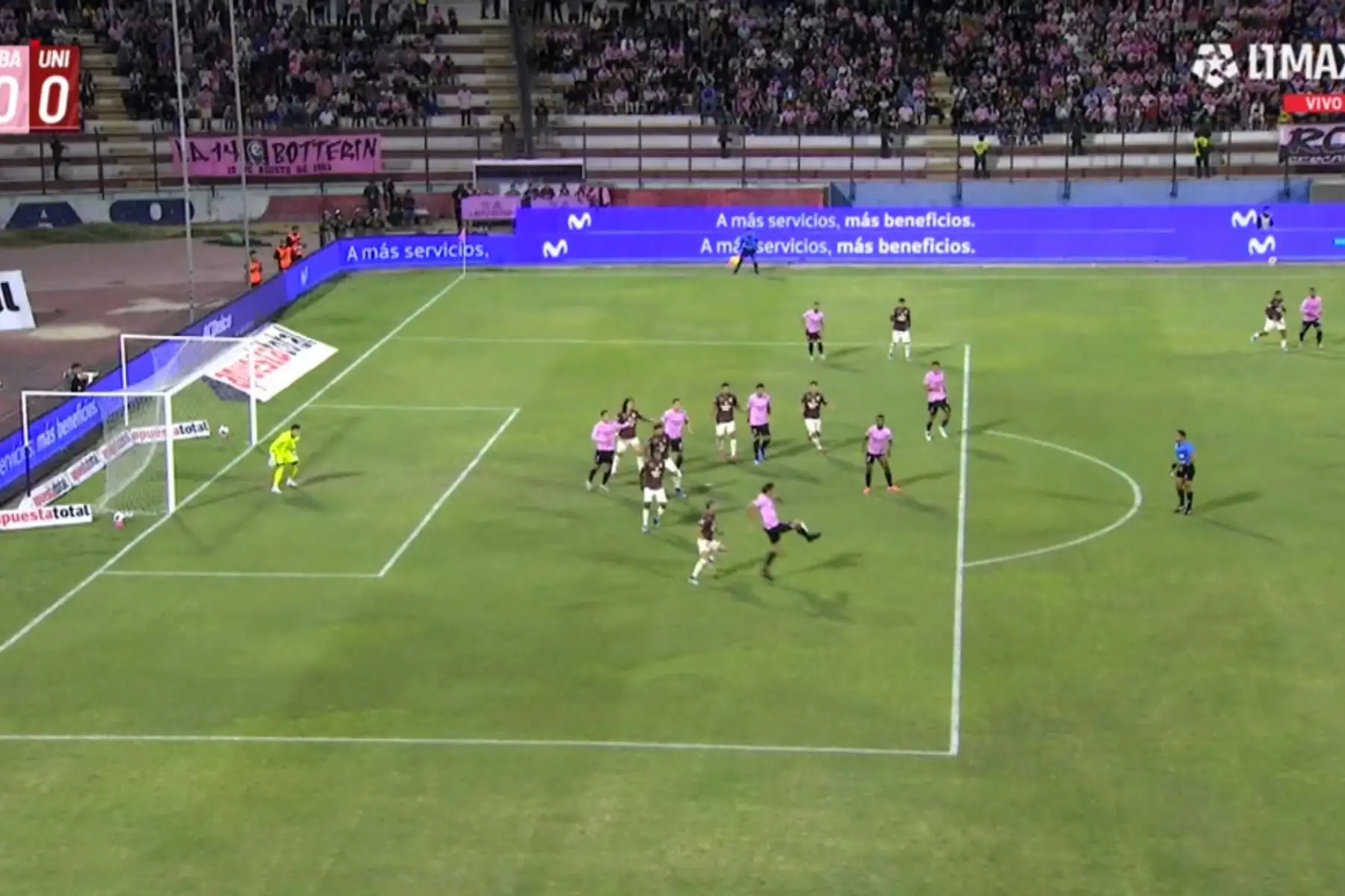 La “U” empata 0-0 con Sport Boys en el primer tiempo en el estadio Miguel Grau