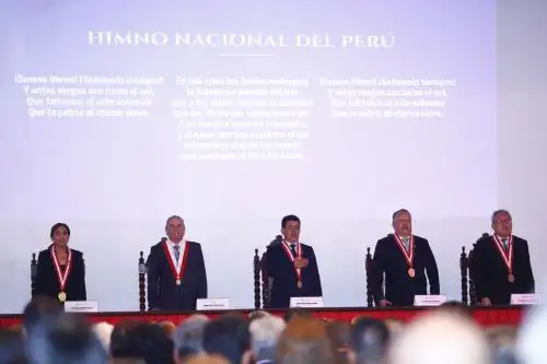 Ceremonia por el 45° aniversario de Ministerio Público