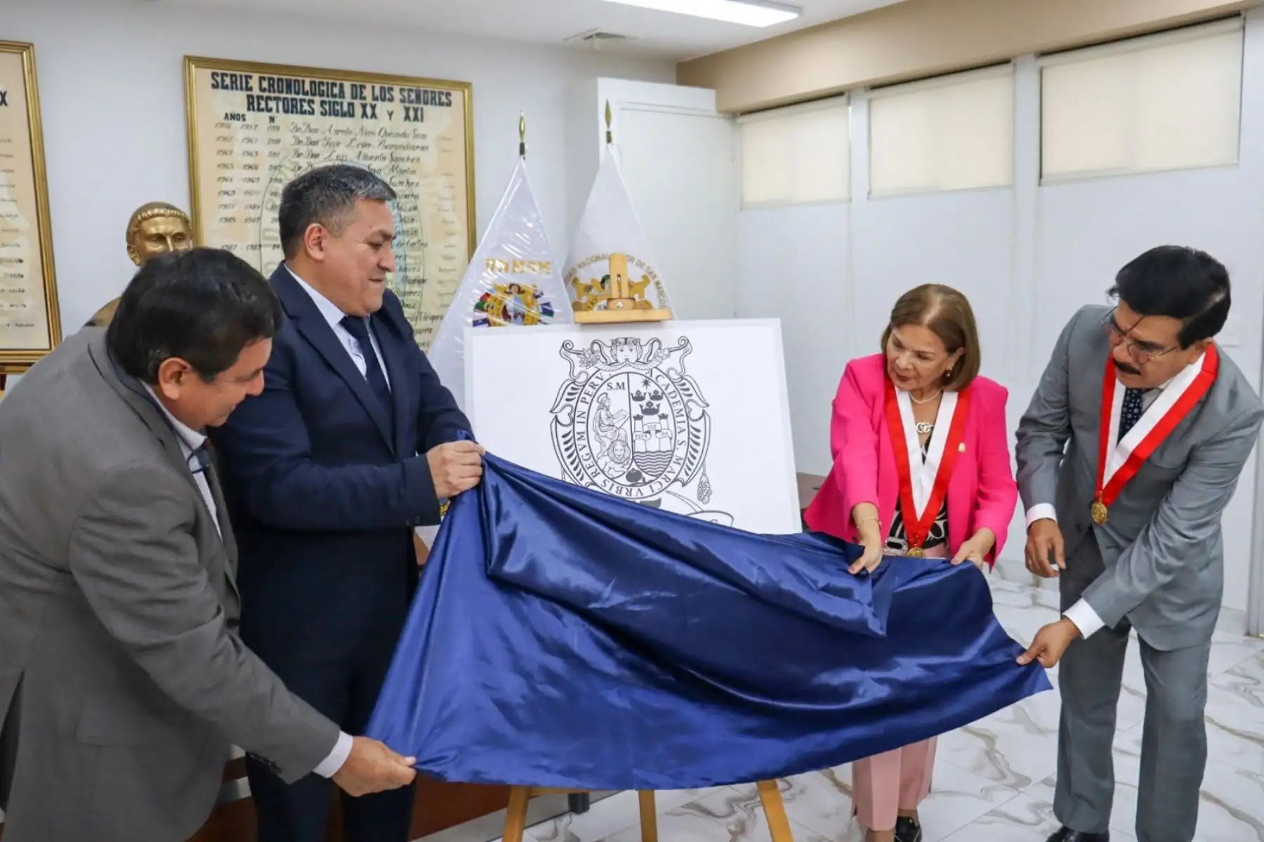 San Marcos: Serpost lanza matasello conmemorativo por los 475 años de la Decana de América