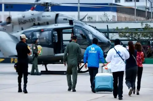 Ejército del Perú trasladó órganos para pacientes de EsSalud con éxito. Esta mañana, un helicóptero de la PNP voló hacia Chiclayo para recoger las donaciones de un fallecido, quien, a través de su familia, expresó su voluntad de salvar vidas. Foto: ANDINA/Difusión
