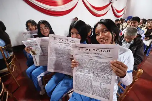 Se realizó conferencia magistral en Pativilca por los 200 años del primer ejemplar del Diario El Peruano