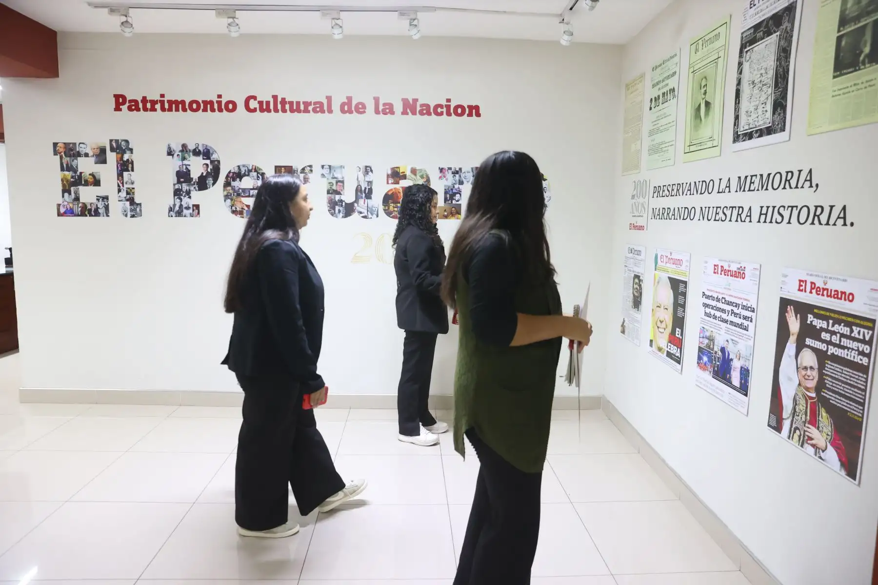 Estudiantes de V ciclo de Ciencias de la Comunicación de la Universidad Peruana Unión, visitaron hoy miércoles 13 de mayo de 2026 las instalaciones de Editora Perú para participar de la experiencia "Vive Andina" con destacados periodistas de la Agencia de Noticias Andina. Además, conocieron el Museo Gráfico de El Peruano. Foto: ANDINA/Melina Mejía