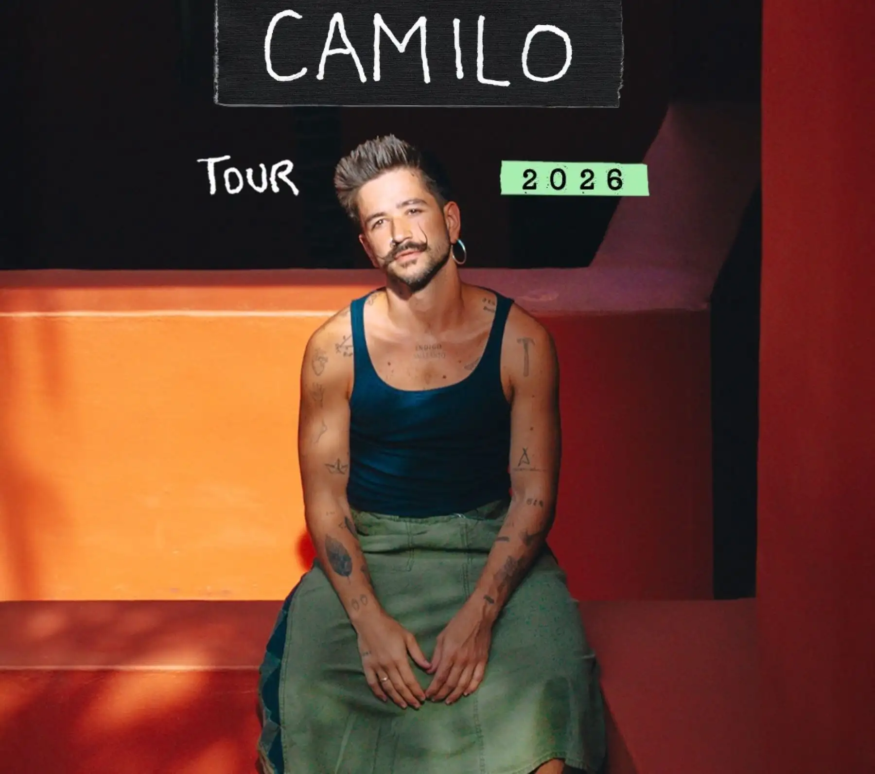 Camilo confirma doble fecha en Lima y Arequipa con su tour musical