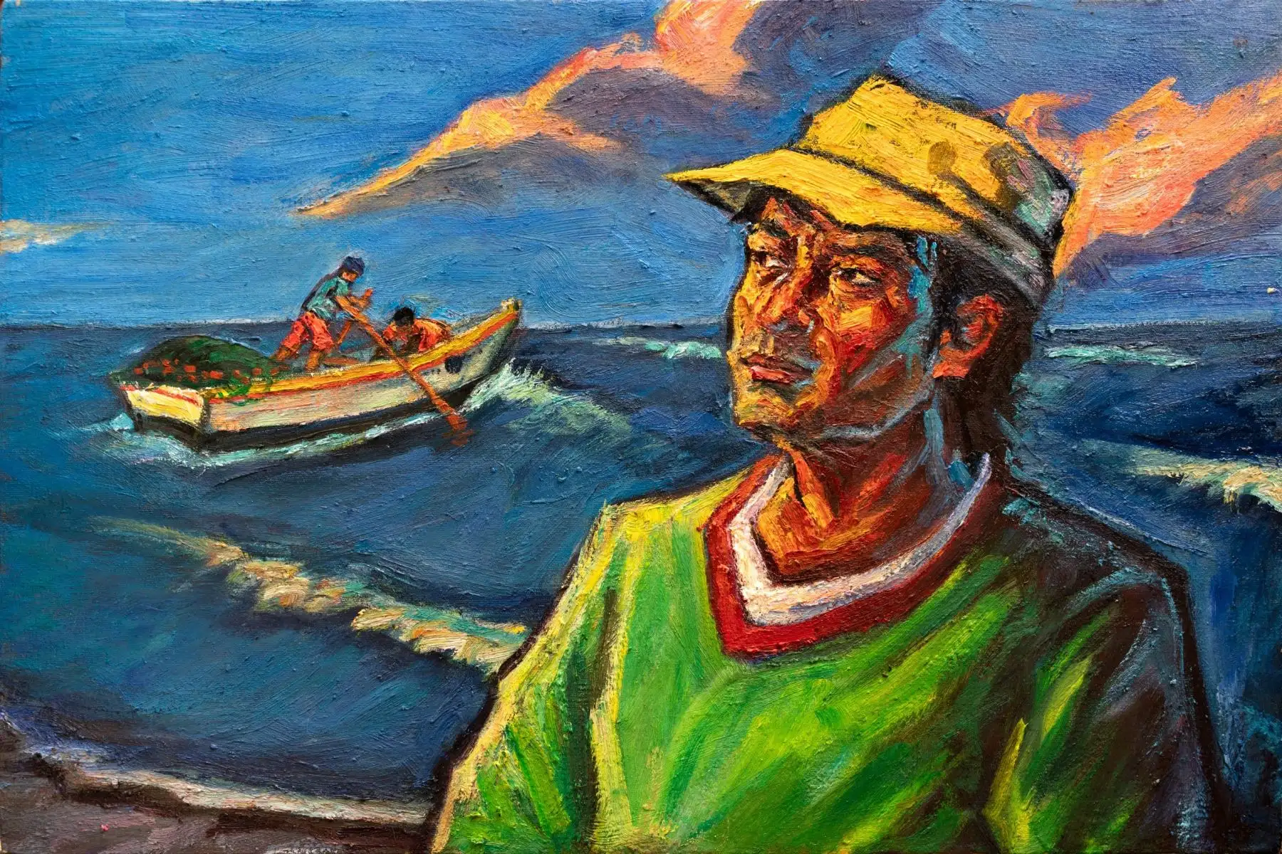 ‘Perú al pie del orbe’: artista Bruno Portuguez expone en la galería Sérvulo Gutiérrez