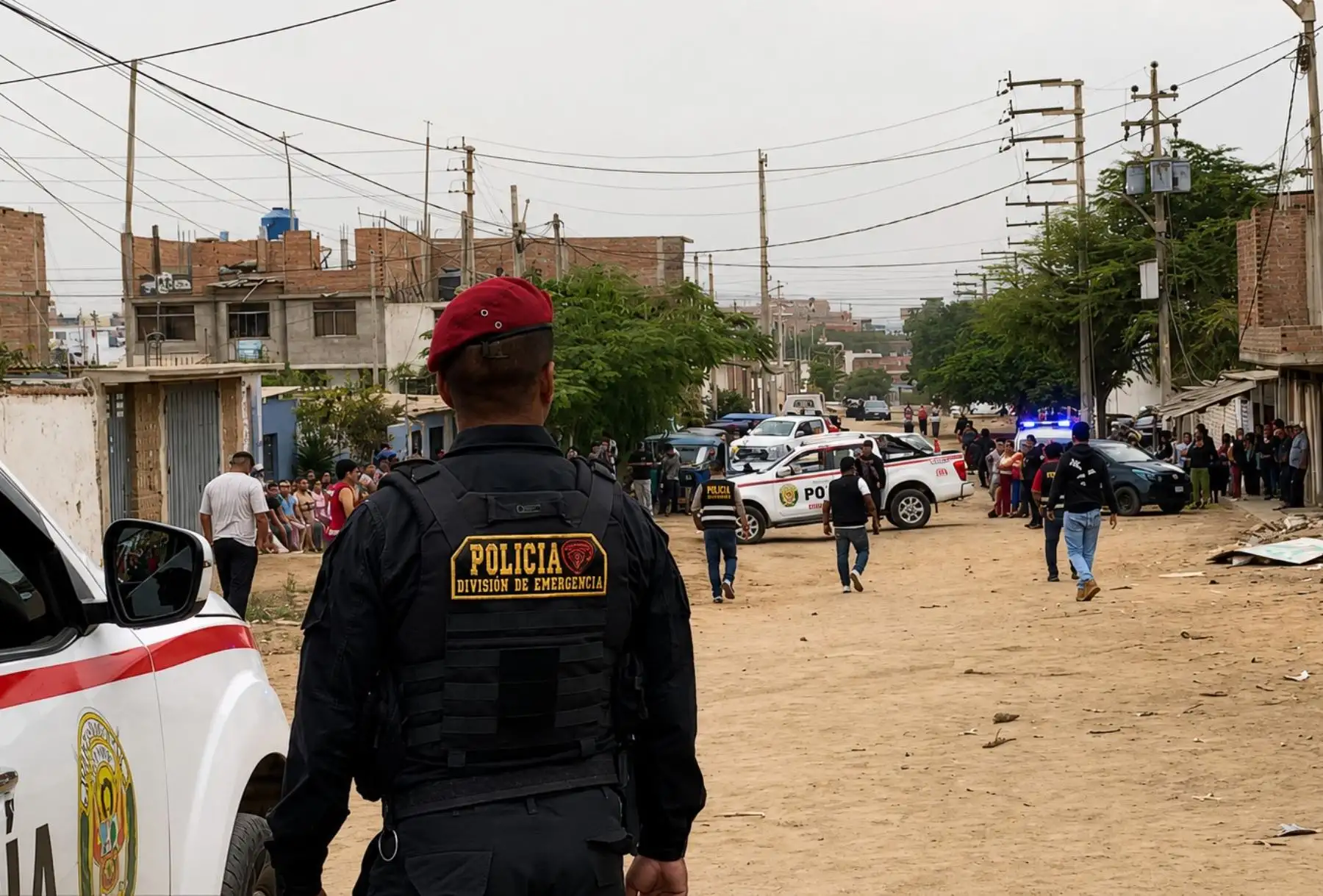 Trujillo: agentes de la Divincri investigan doble asesinato en el distrito El Porvenir