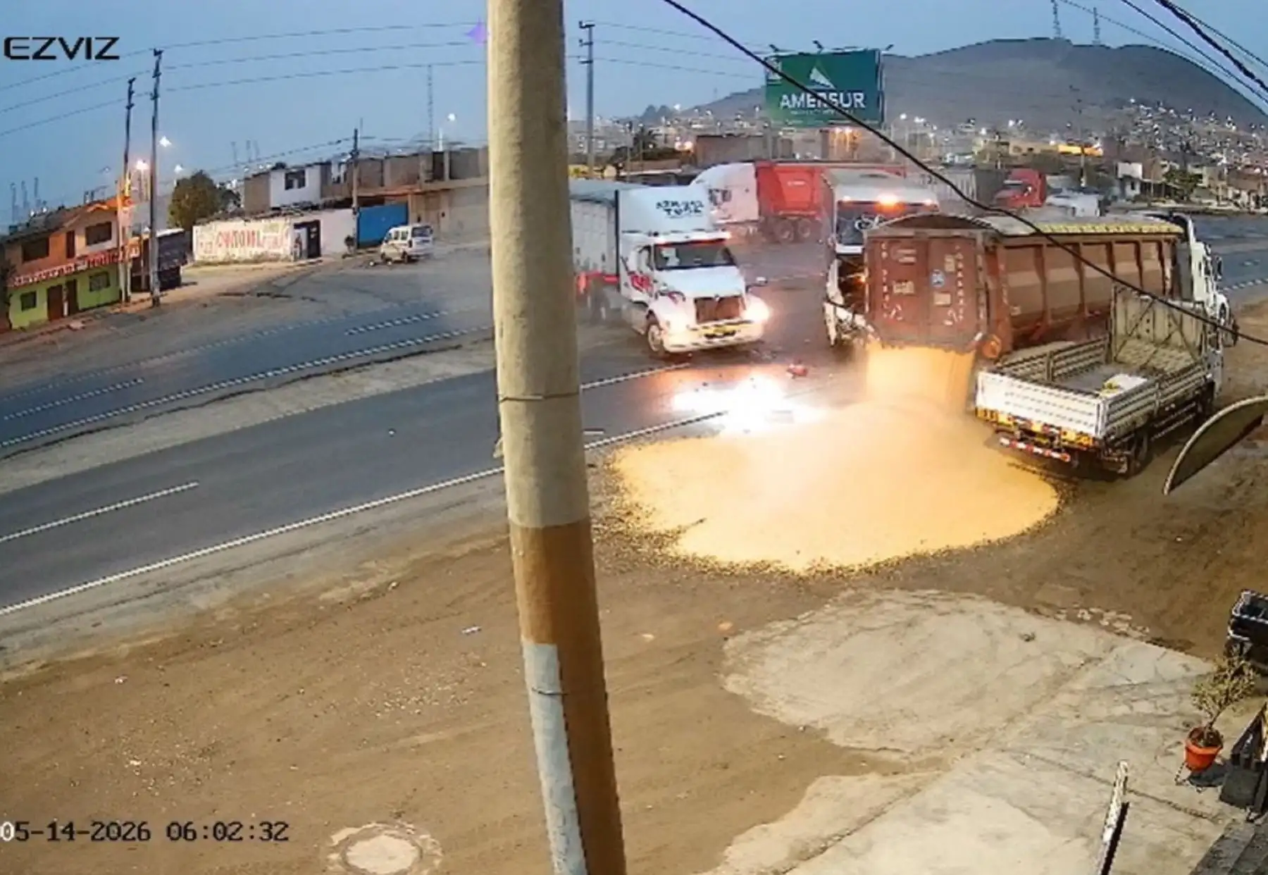 Accidente en Chancay: bus interprovincial protagoniza triple choque en Panamericana Norte
