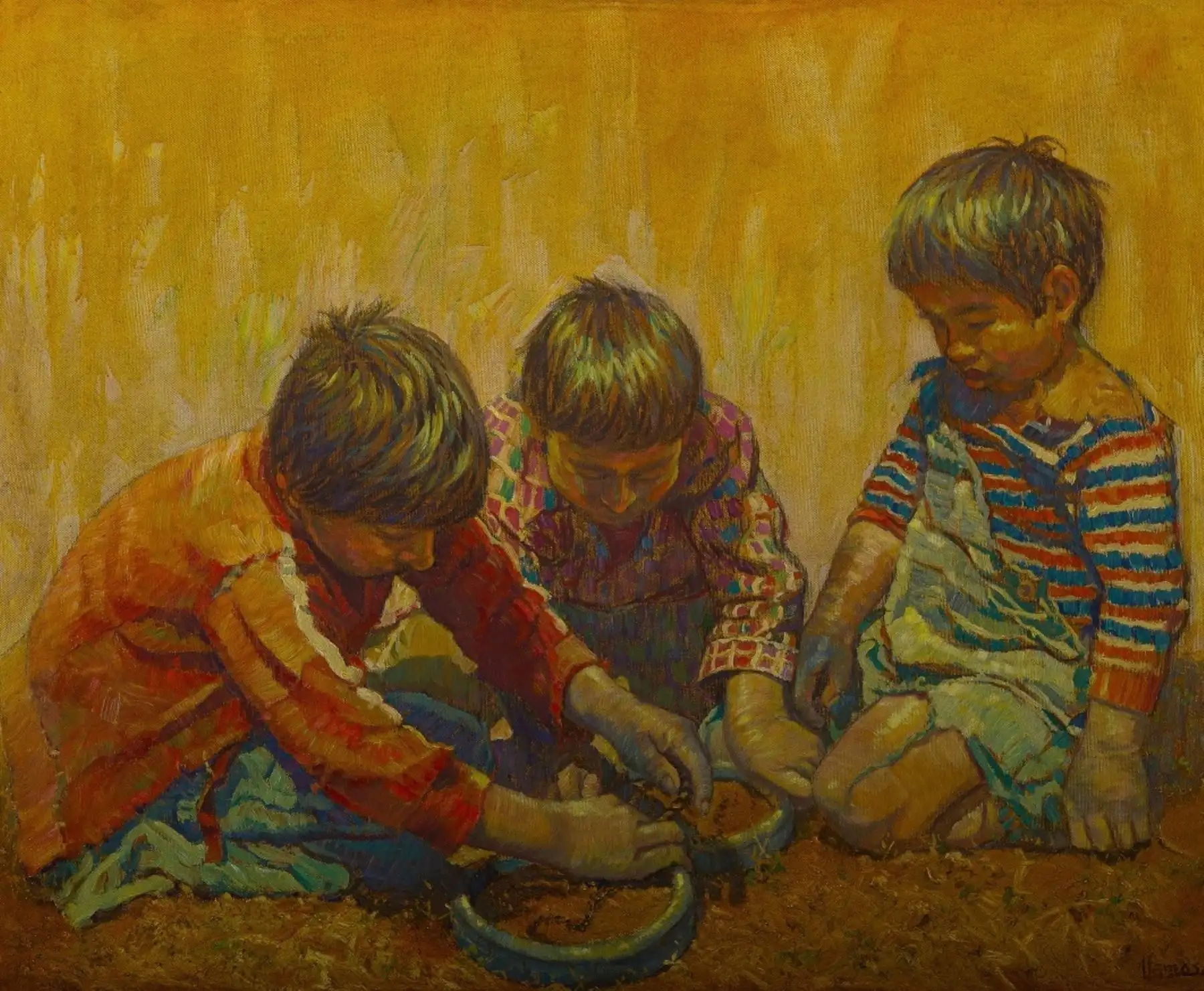 Artistas exploran la infancia a través de sus obras en singular colectiva
