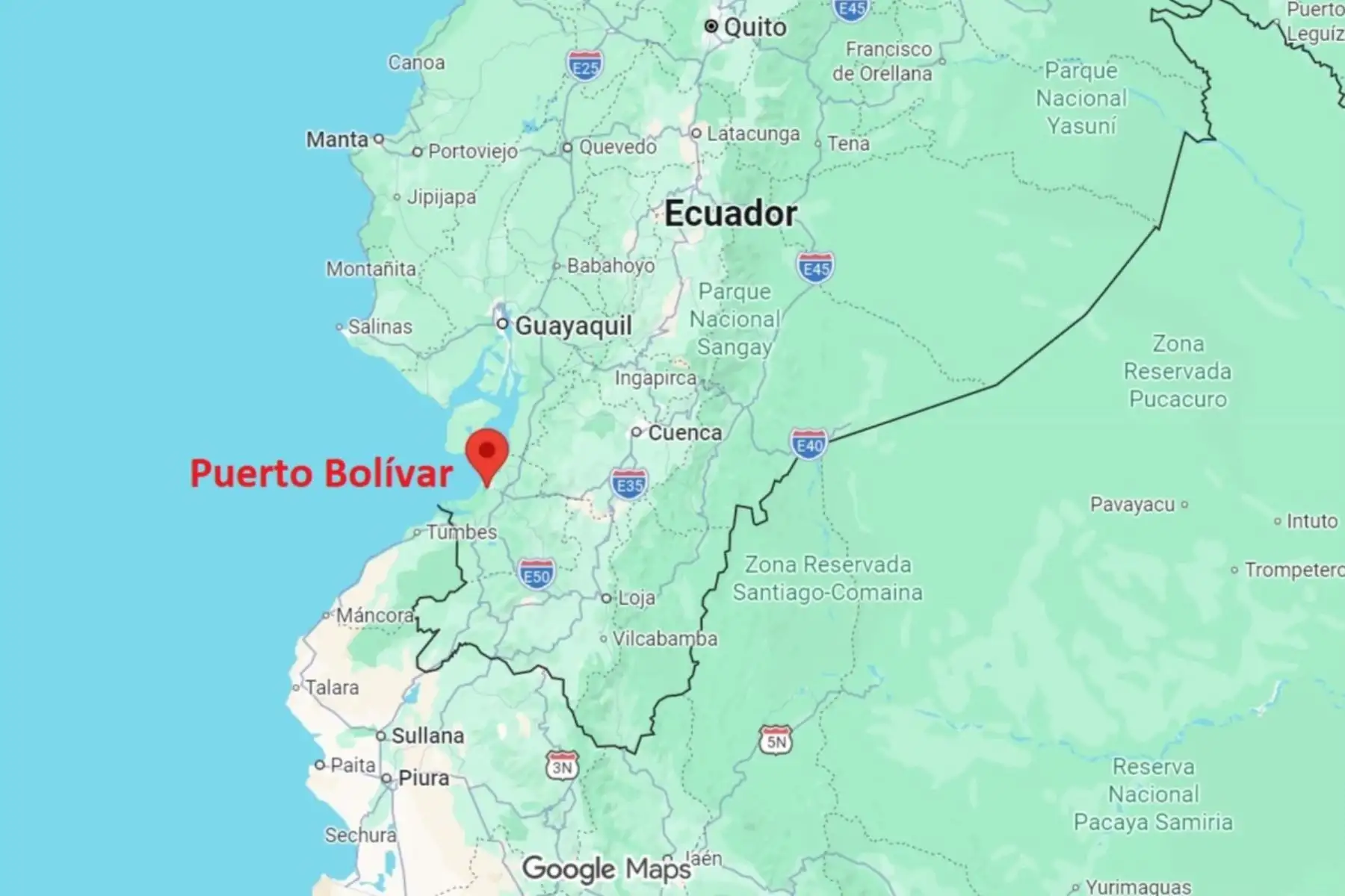 Ecuador militariza localidad fronteriza con Perú bajo dominio del narcotráfico