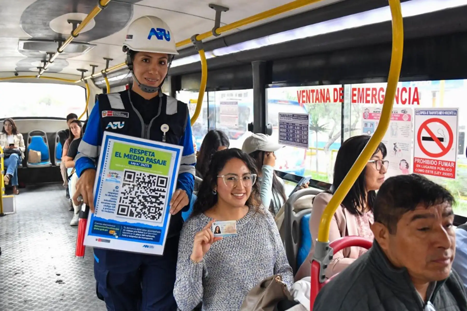 ATU refuerza fiscalización para garantizar respeto al medio pasaje en Lima y Callao