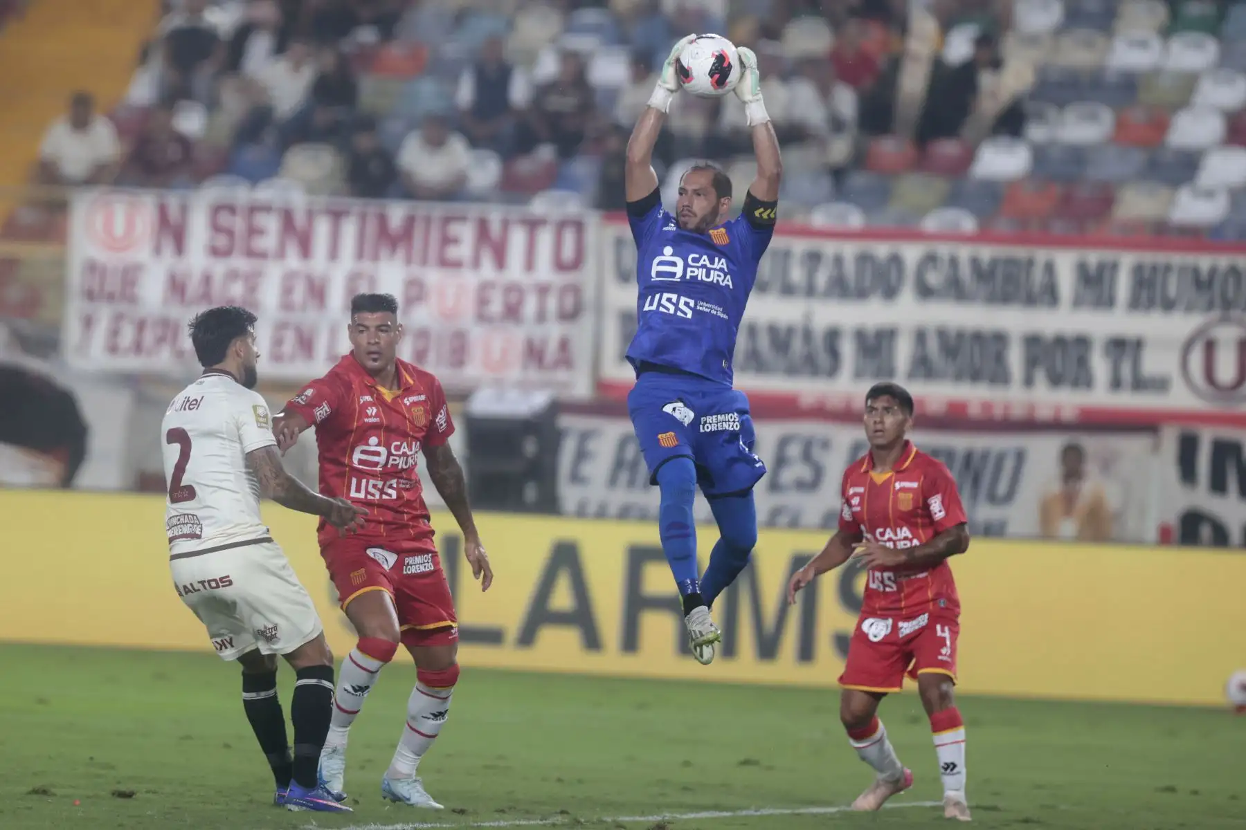 Universitario perdió 1-0 de local ante Atlético Grau de Piura por el Torneo Apertura. El gol norteño fue anotado por Raul Ruidíaz. Foto: ANDINA/Vidal Tarqui