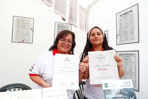 Museo Gráfico de El Peruano se hizo presente en la XXIV Feria de Museos de Lima 2026