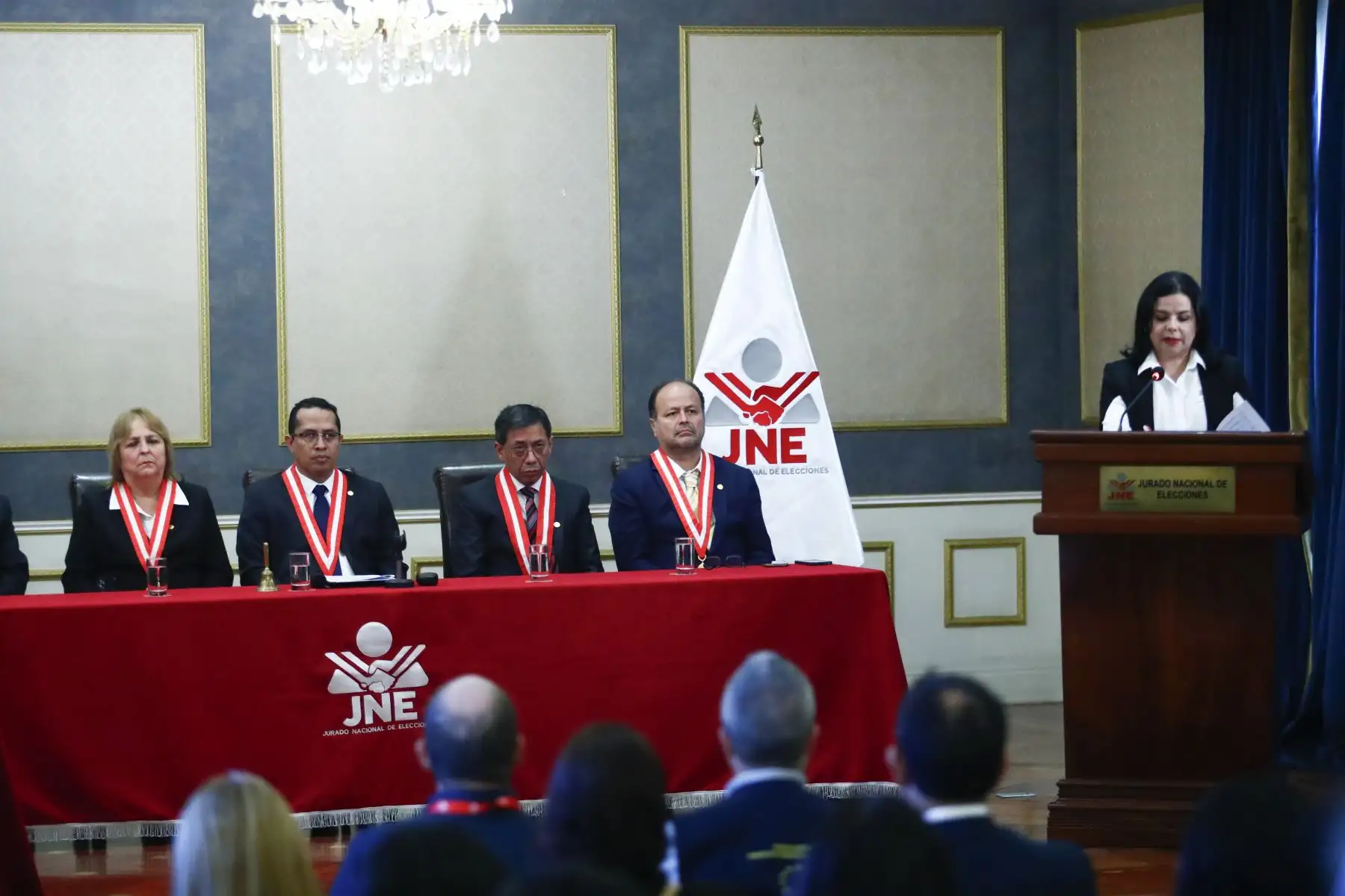 El Jurado Nacional de Elecciones proclamó los resultados al 100 % de las Elecciones Generales 2026 para la fórmula presidencial. En consecuencia, los candidatos Keiko Fujimori y Roberto Sánchez pasarán a la segunda vuelta electoral, que se realizará el domingo 7 de junio. Foto: ANDINA/Daniel Bracamonte
