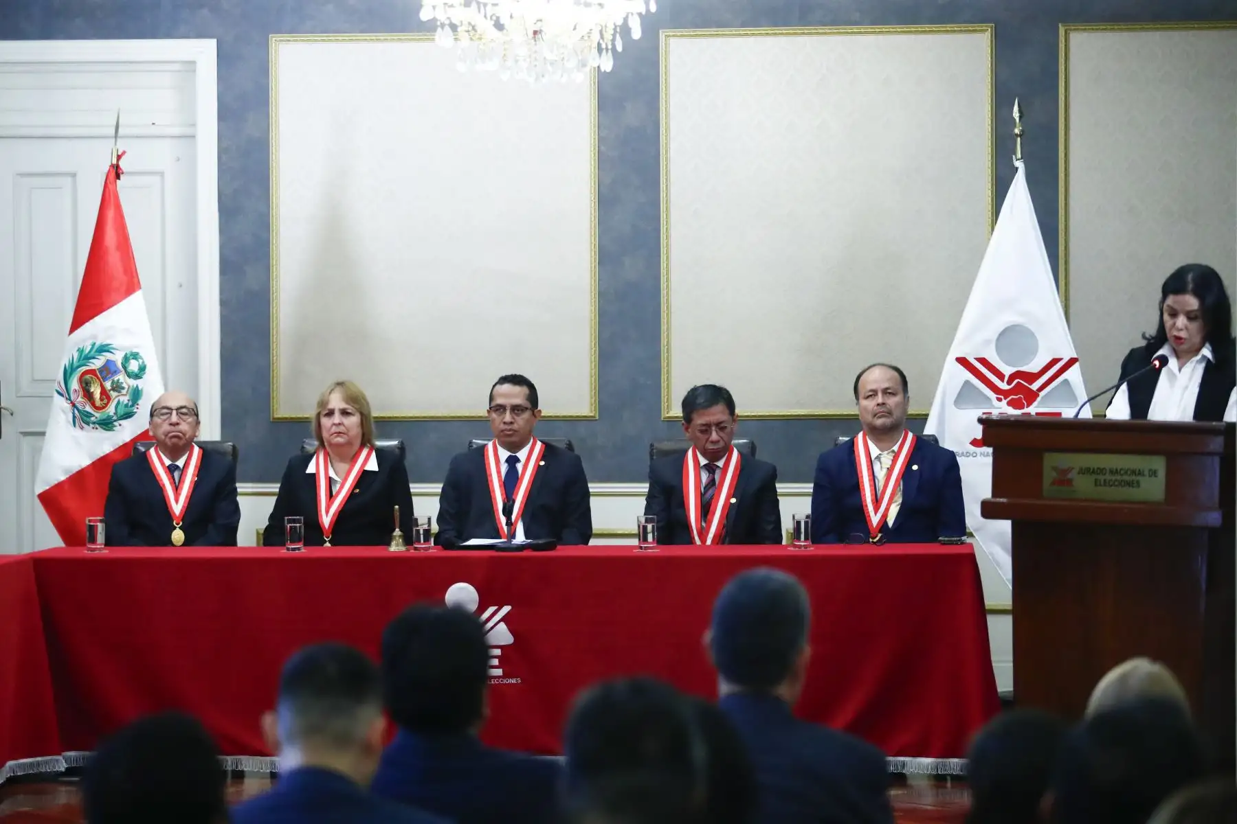 El Jurado Nacional de Elecciones proclamó los resultados al 100 % de las Elecciones Generales 2026 para la fórmula presidencial. En consecuencia, los candidatos Keiko Fujimori y Roberto Sánchez pasarán a la segunda vuelta electoral, que se realizará el domingo 7 de junio. Foto: ANDINA/Daniel Bracamonte
