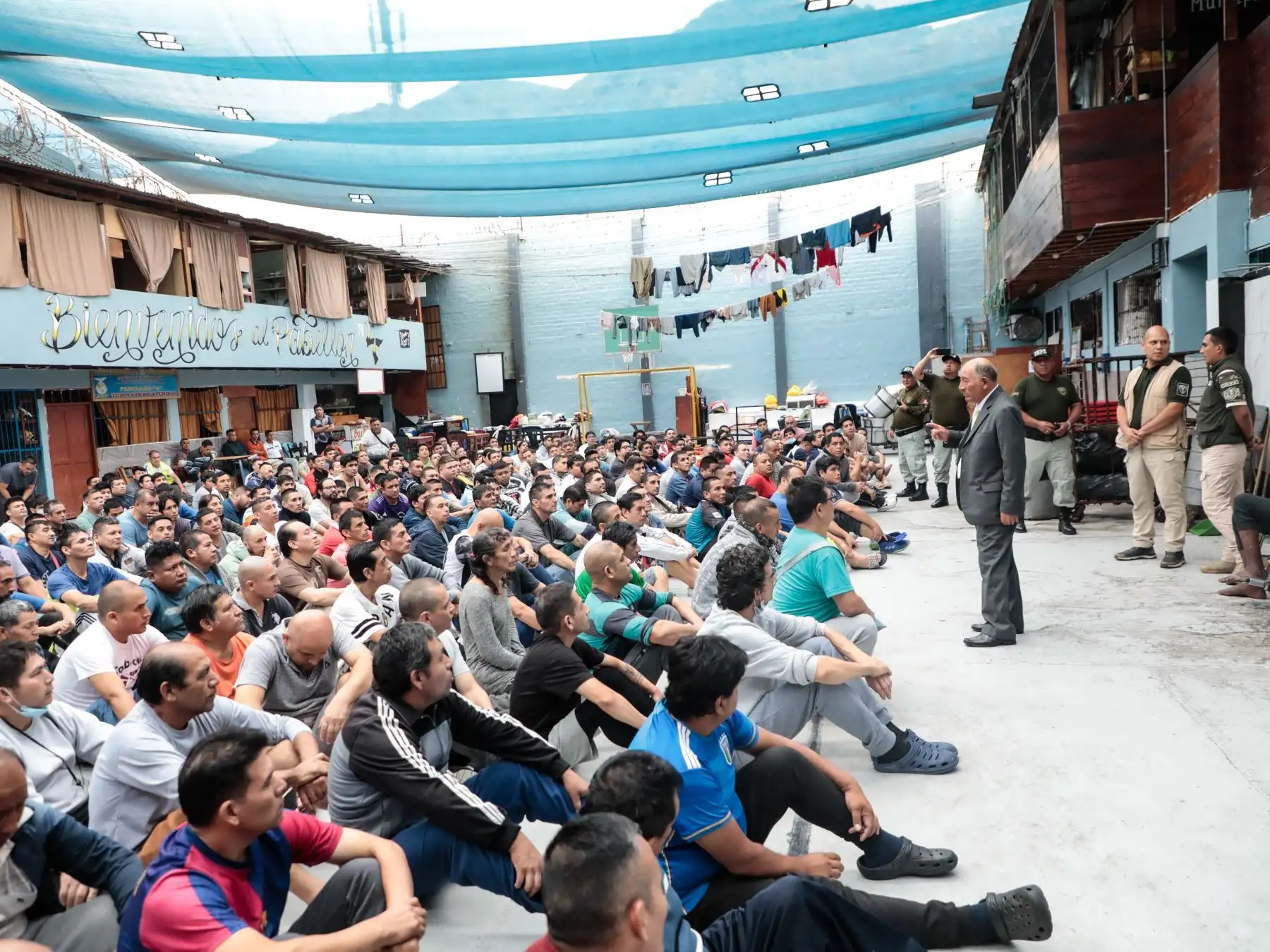 INPE supervisa seguridad en penales de Lurigancho y Castro Castro