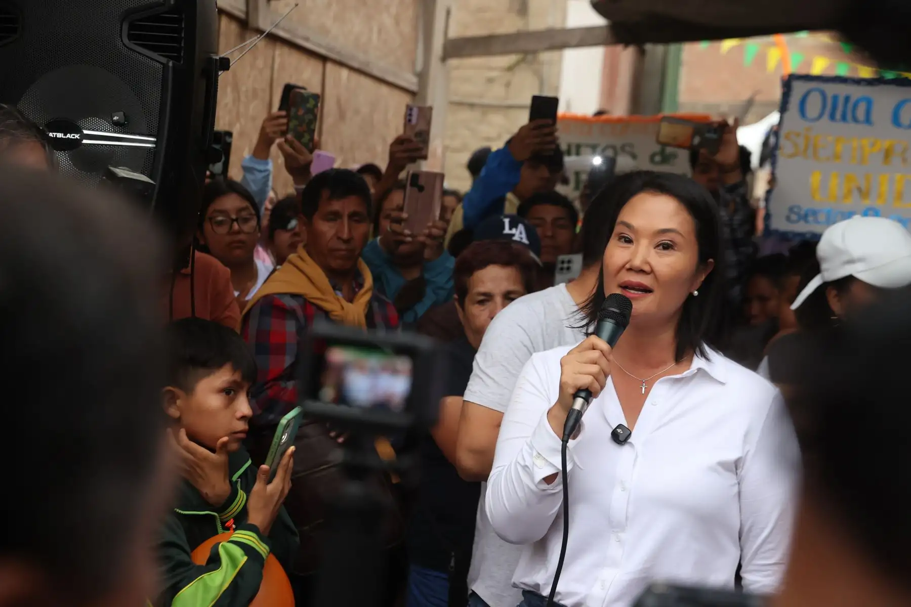 Keiko Fujimori: "vamos a tener un equipo que vaya más allá" de Fuerza Popular