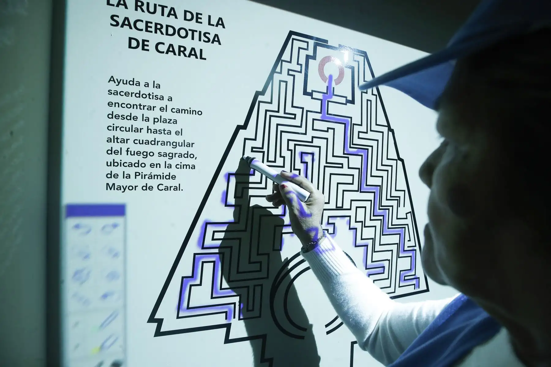 La propuesta interactiva incorporó contenidos educativos y tecnológicos para fortalecer el acceso de la ciudadanía al conocimiento del patrimonio arqueológico peruano. Foto: ANDINA/Eddy Ramos.