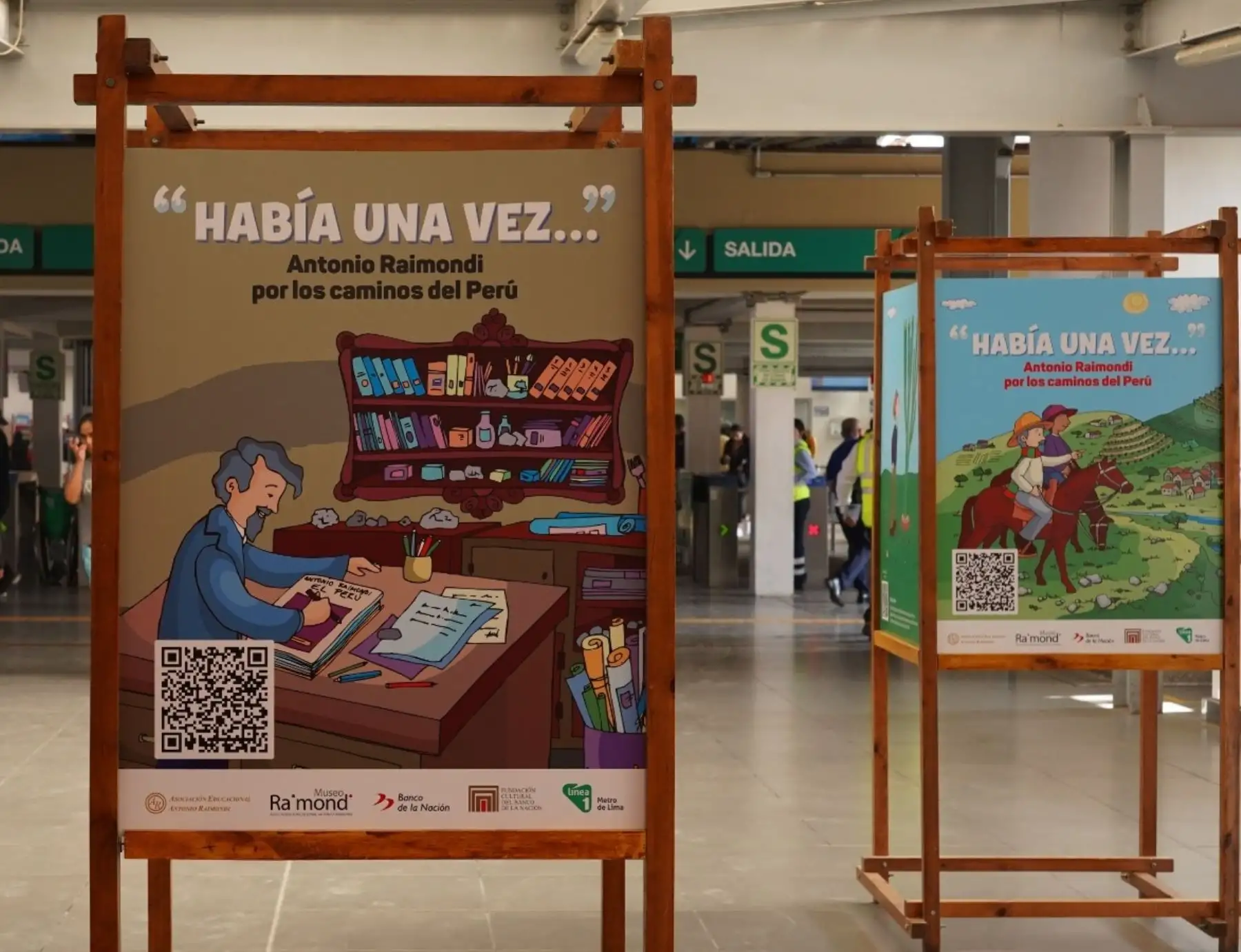 Presentan exhibición especial de acuarelas de Antonio Raimondi