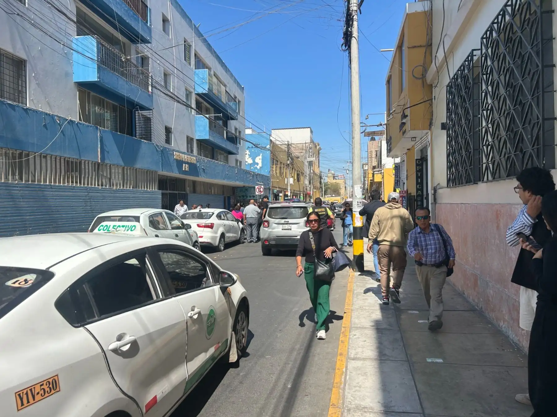 El IGP precisó que el movimiento telúrico aconteció a las 12:57 horas, y tuvo una profundidad de 81 kilómetros. Foto: Cortesía/ Genry Bautista