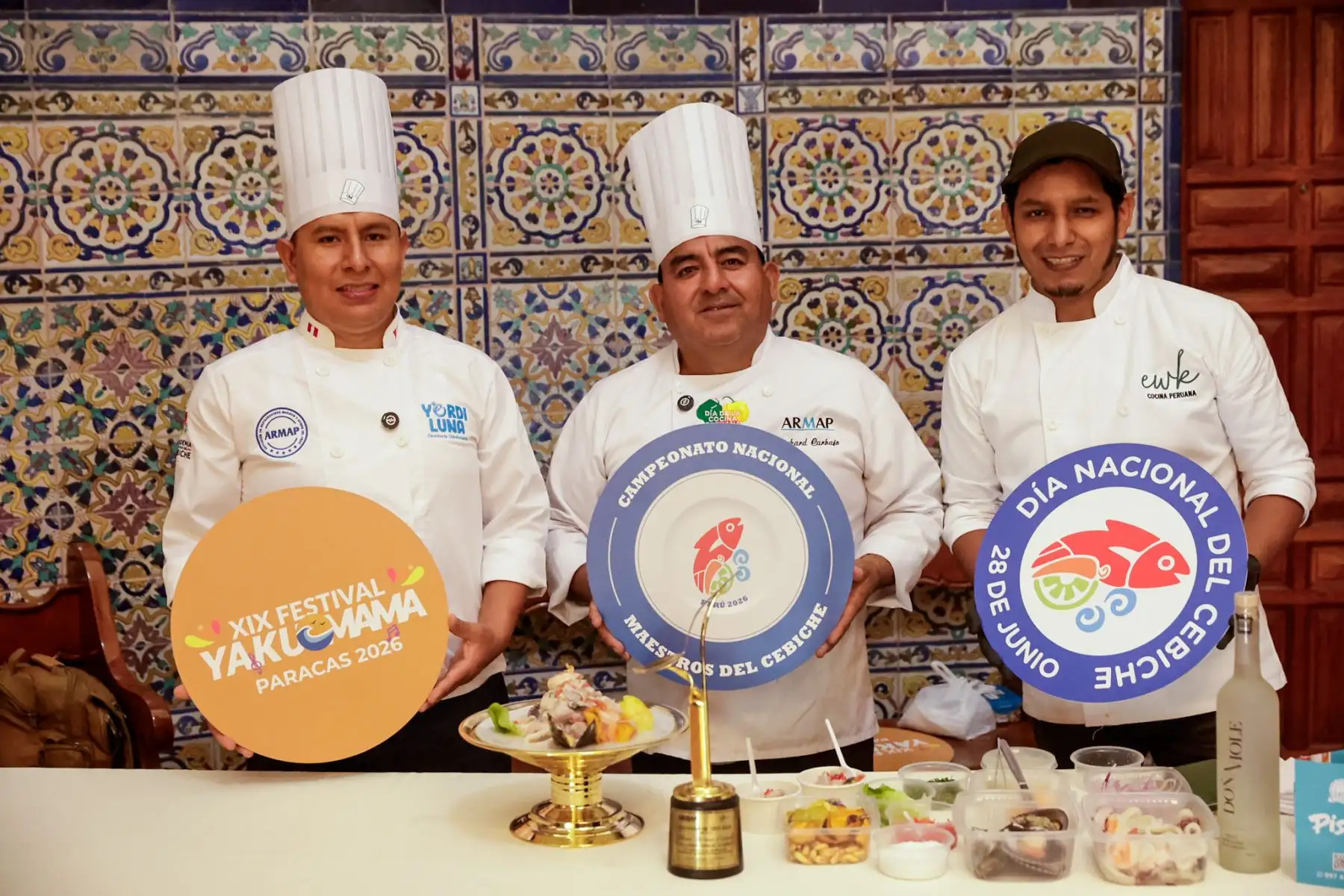 La ceremonia ancestral del Yakumama formará parte del XIX Yakumama Paracas Fest 2026, evento que se desarrollará del 30 al 31 de mayo en el balneario de Paracas, región Ica. La actividad incluirá una escenificación del Inti Raymi y un ritual de pago al mar para bendecir al ceviche peruano, en homenaje a las tradiciones andinas y a los recursos marinos que forman parte de la gastronomía nacional. Foto: ANDINA/Luis Iparraguirre.