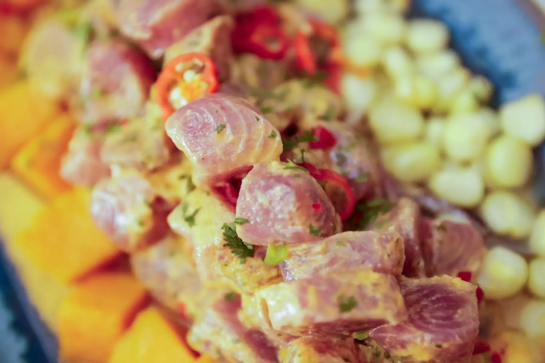 El ceviche peruano será bendecido simbólicamente durante la ceremonia del Yakumama, ritual místico de más de 600 años de tradición que se realizará en el mar de Paracas como homenaje a la gastronomía nacional. Foto: ANDINA/Luis Iparraguirre.