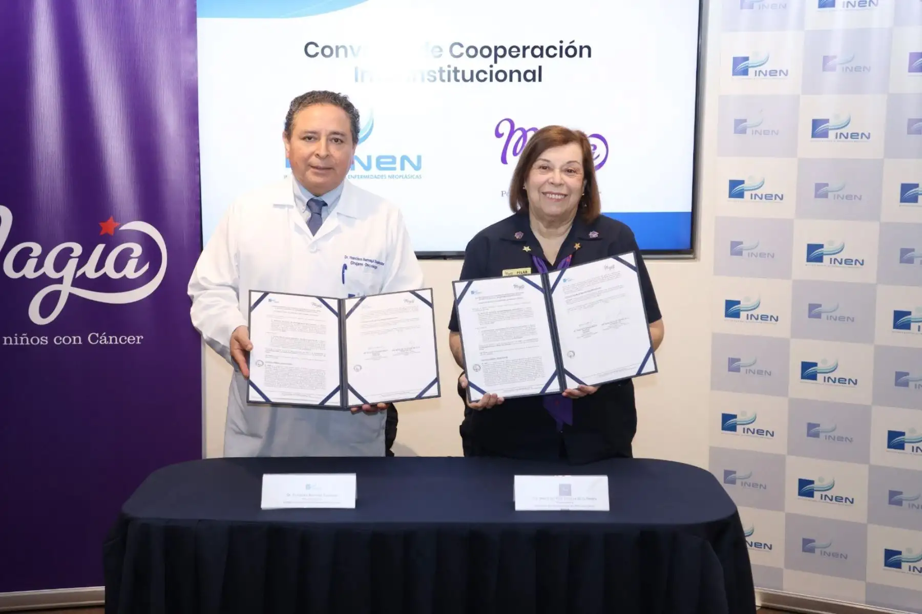 INEN consolida alianza para mejorar la calidad de vida de niños con cáncer
