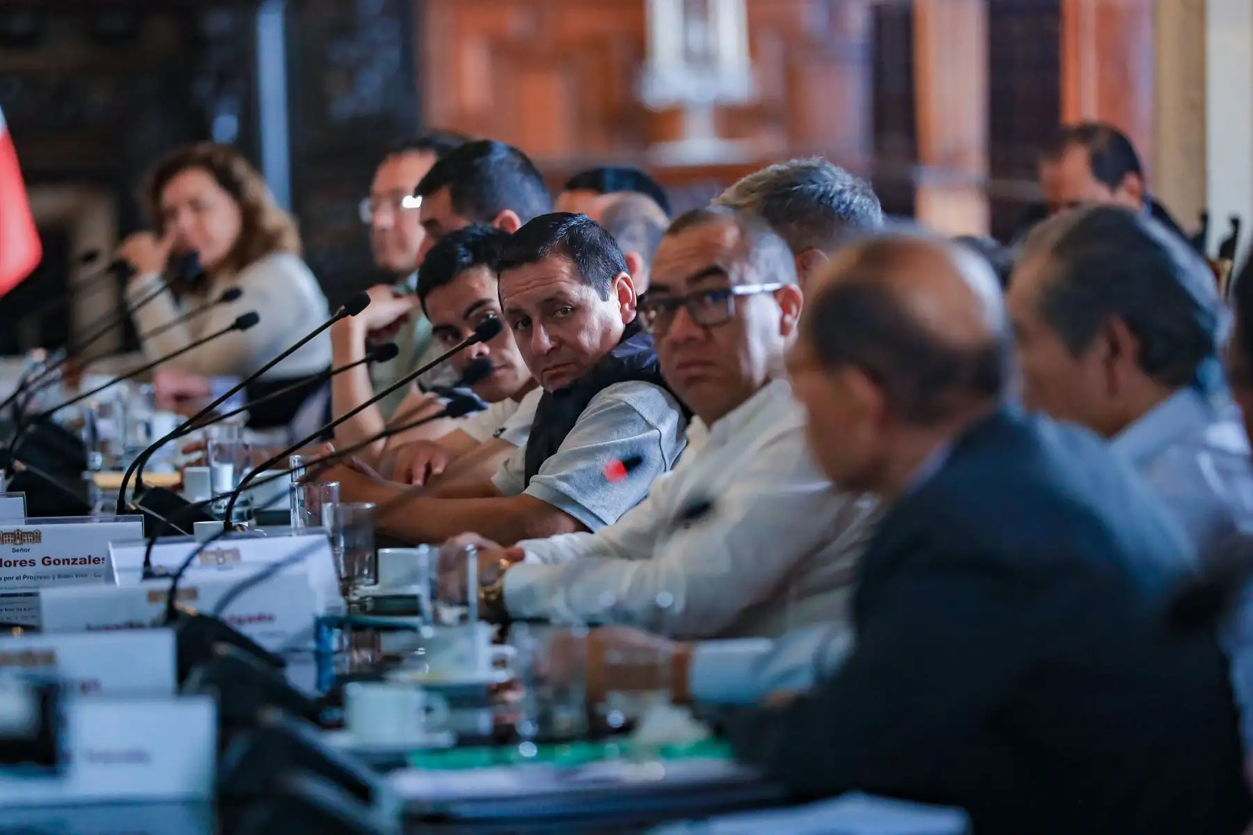 El presidente José María Balcázar recibió en Palacio de Gobierno a autoridades y representantes de la sociedad civil de Cajamarca, articulando esfuerzos para priorizar proyectos urgentes en educación, transporte, agua y saneamiento. Foto: ANDINA/Prensa Presidencia