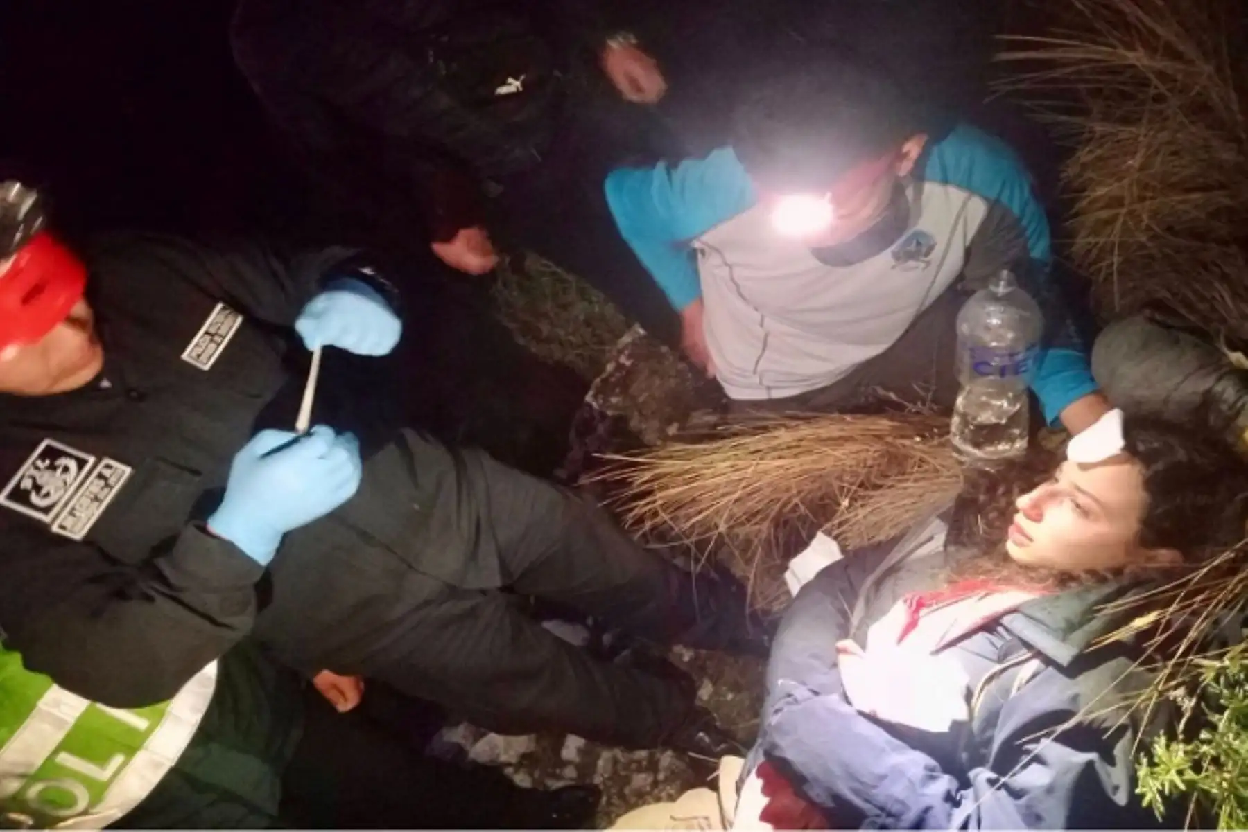 Turistas israelíes son rescatadas tras accidente en ruta hacia laguna Churup en Áncash