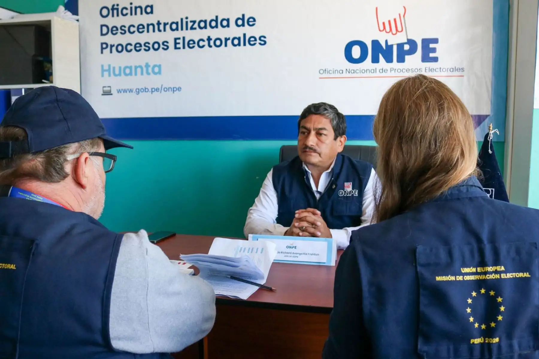 Elecciones 2026: Observadores de la Unión Europea visitaron sedes electorales en regiones