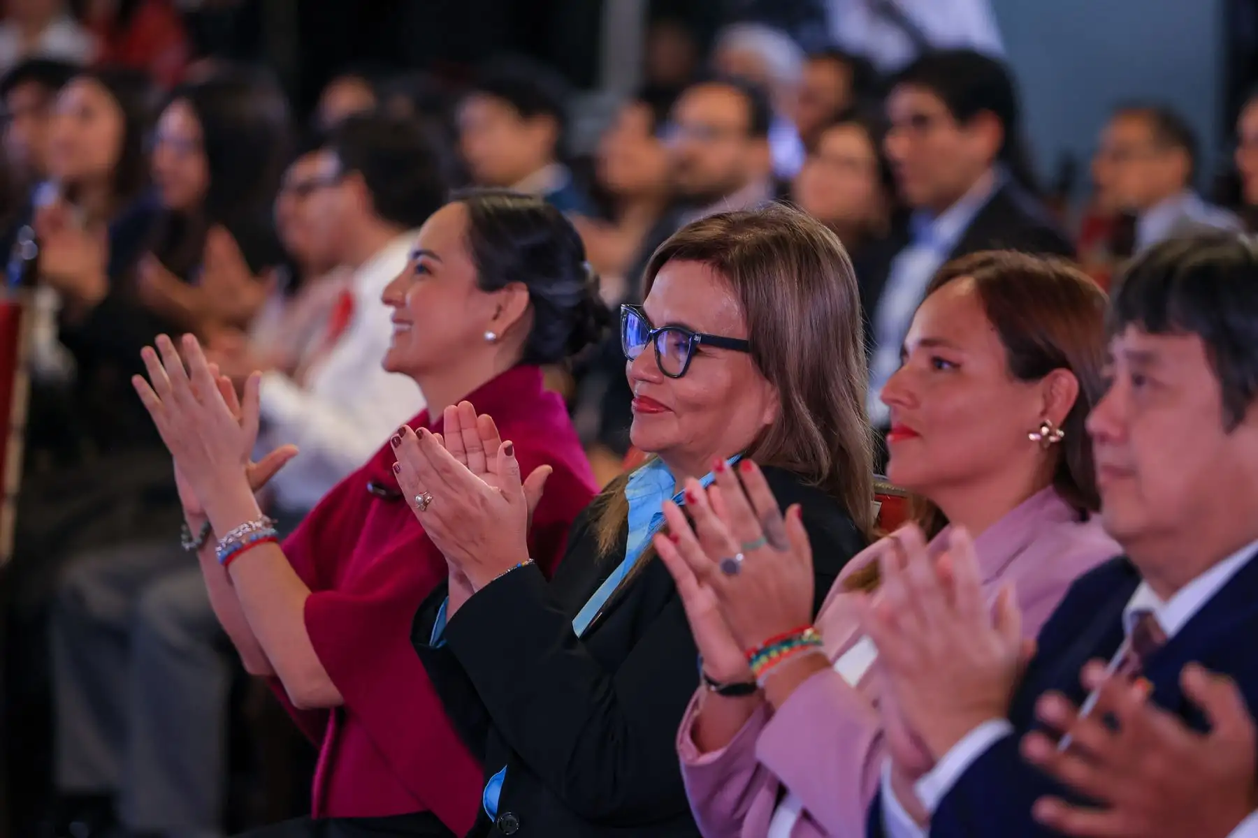 El presidente de la República, José María Balcázar Zelada, participó en el lanzamiento de nuevas herramientas de acceso y atención en lenguas indígenas u originarias, impulsadas por el Ministerio de Cultura. Foto: ANDINA/Prensa Presidencia