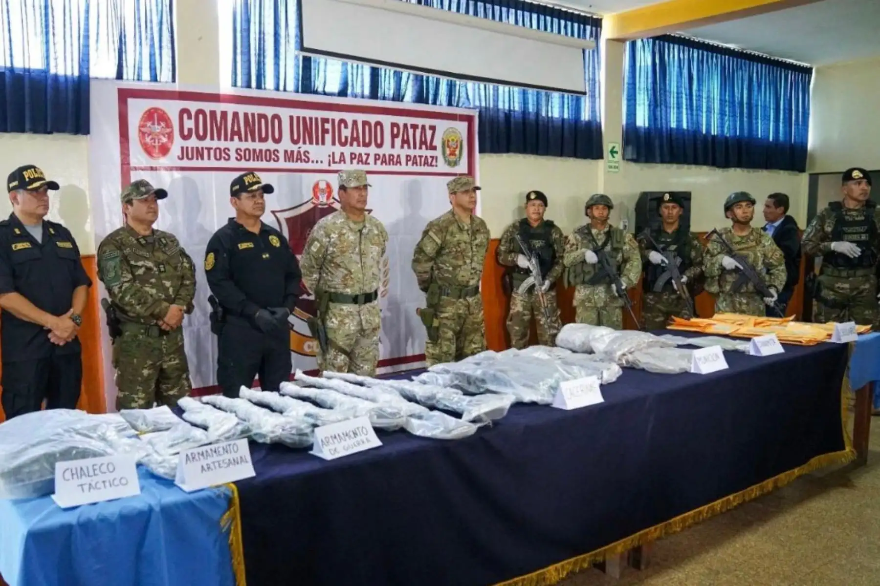 Este resultado marca el primer año de despliegue del CUPAZ, creado tras la declaratoria del Estado de Emergencia en Pataz para enfrentar el avance de actividades ilegales vinculadas a la extracción ilícita de minerales y estructuras criminales que buscan controlar este territorio. : Mindef