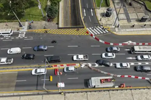 Cierran acceso a la vía expresa por obras de conexión de la Línea 2 y el Metropolitano