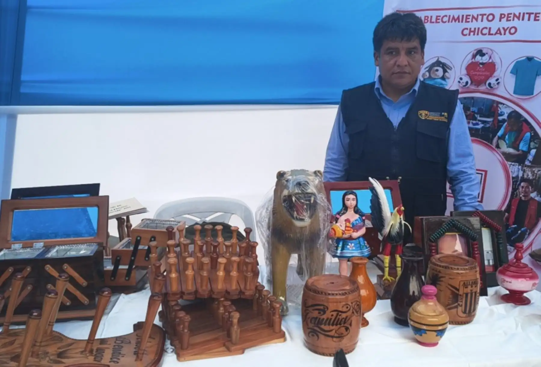 Chiclayo: feria Cárceles Productivas exhibe talento y productos elaborados por internos
