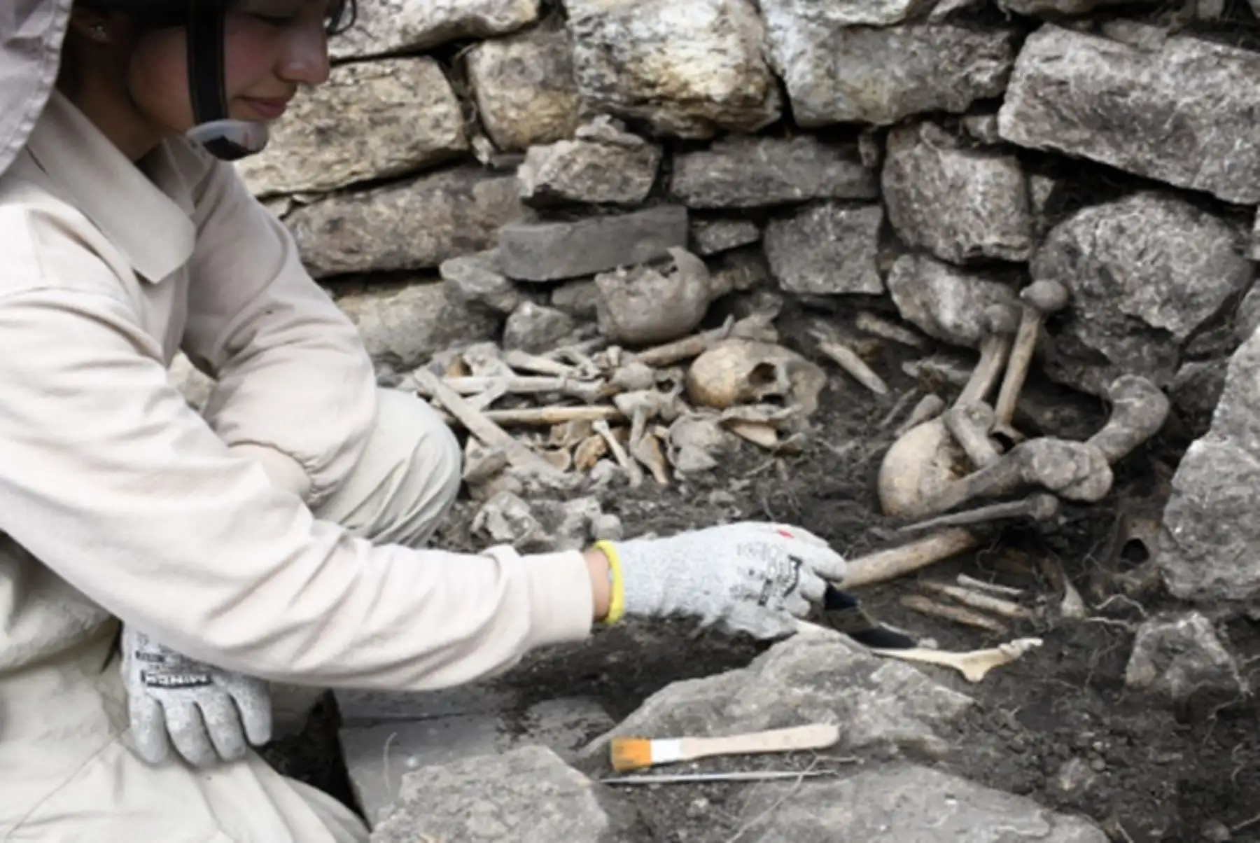 Kuélap: nuevo hallazgo revela estructura funeraria con ofrendas ceremoniales