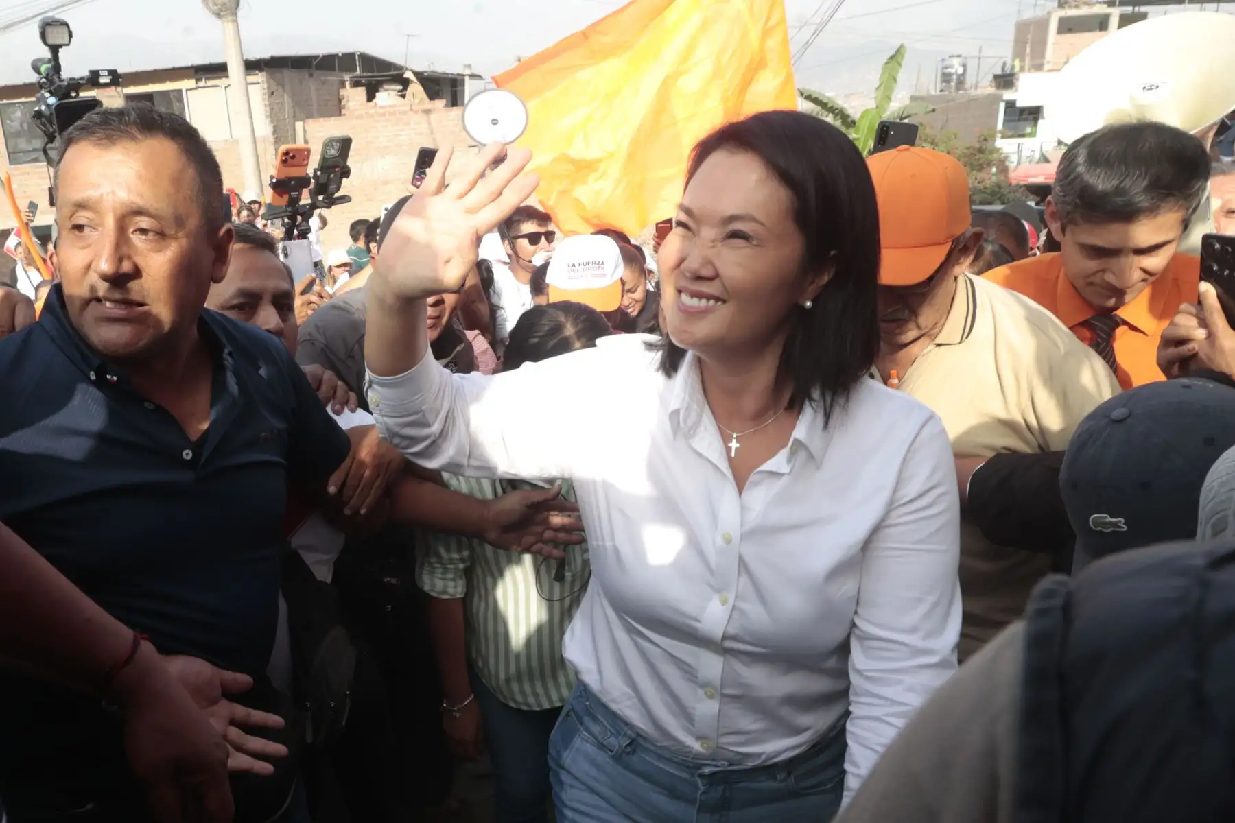 Elecciones 2026: Keiko Fujimori visita a personeros de Fuerz