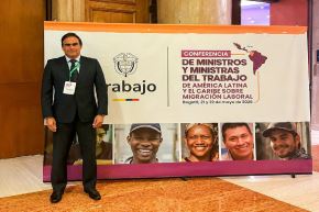 Ministro Óscar Fernández participa de la Conferencia de Ministros y Ministras del Trabajo de América Latina y el Caribe.