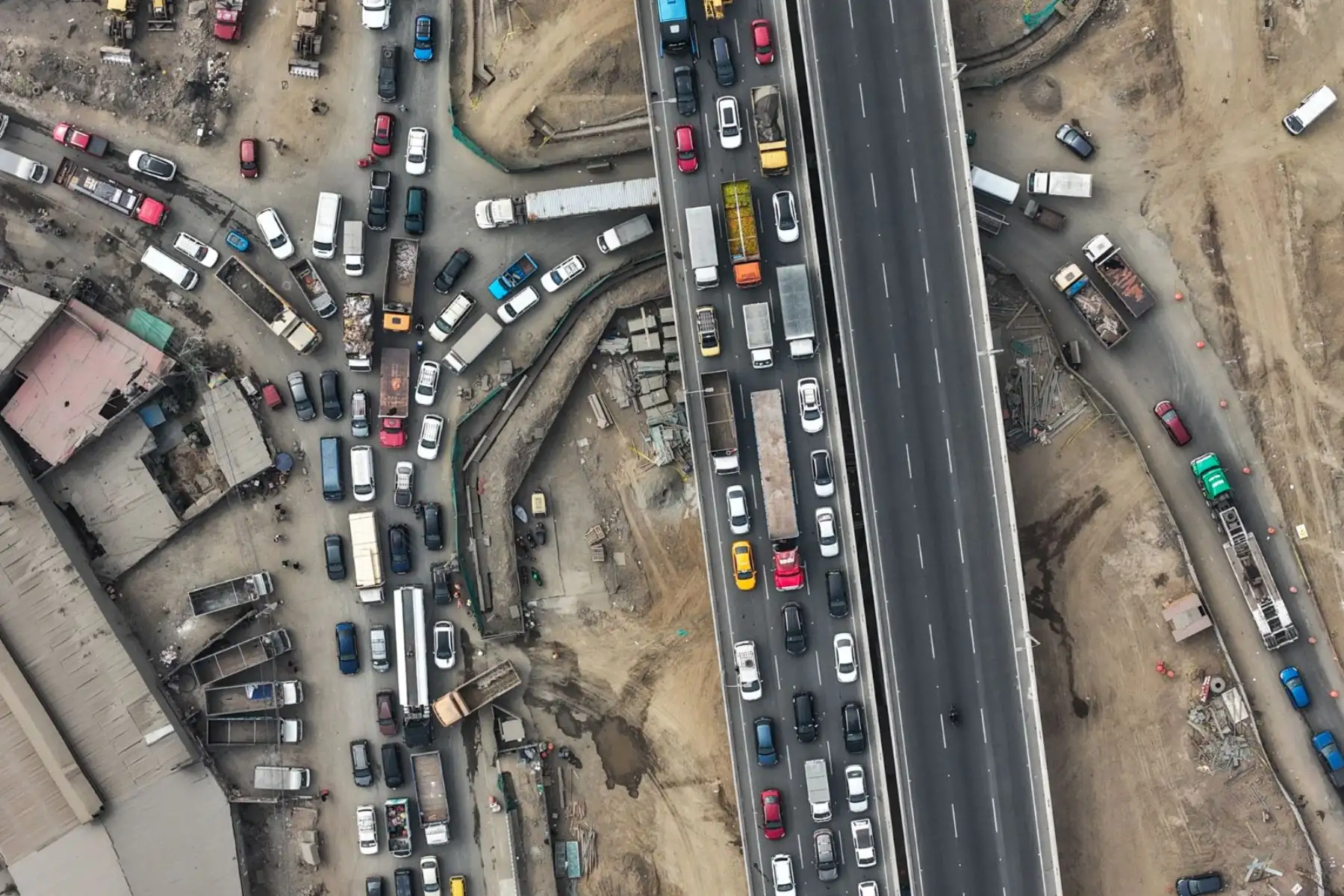 Desde el día de ayer la Empresa Municipal de Apoyo a Proyectos Estratégicos (EMAPE), entidad adscrita a la Municipalidad Metropolitana de Lima (MML) y encargada del mantenimiento de la infraestructura vial, implementó un plan de desvío vehicular en las avenidas Ramiro Prialé, Las Torres, Circunvalación y Carapongo. 

Foto:ANDINA / Juan Carlos Guzmán Negrini