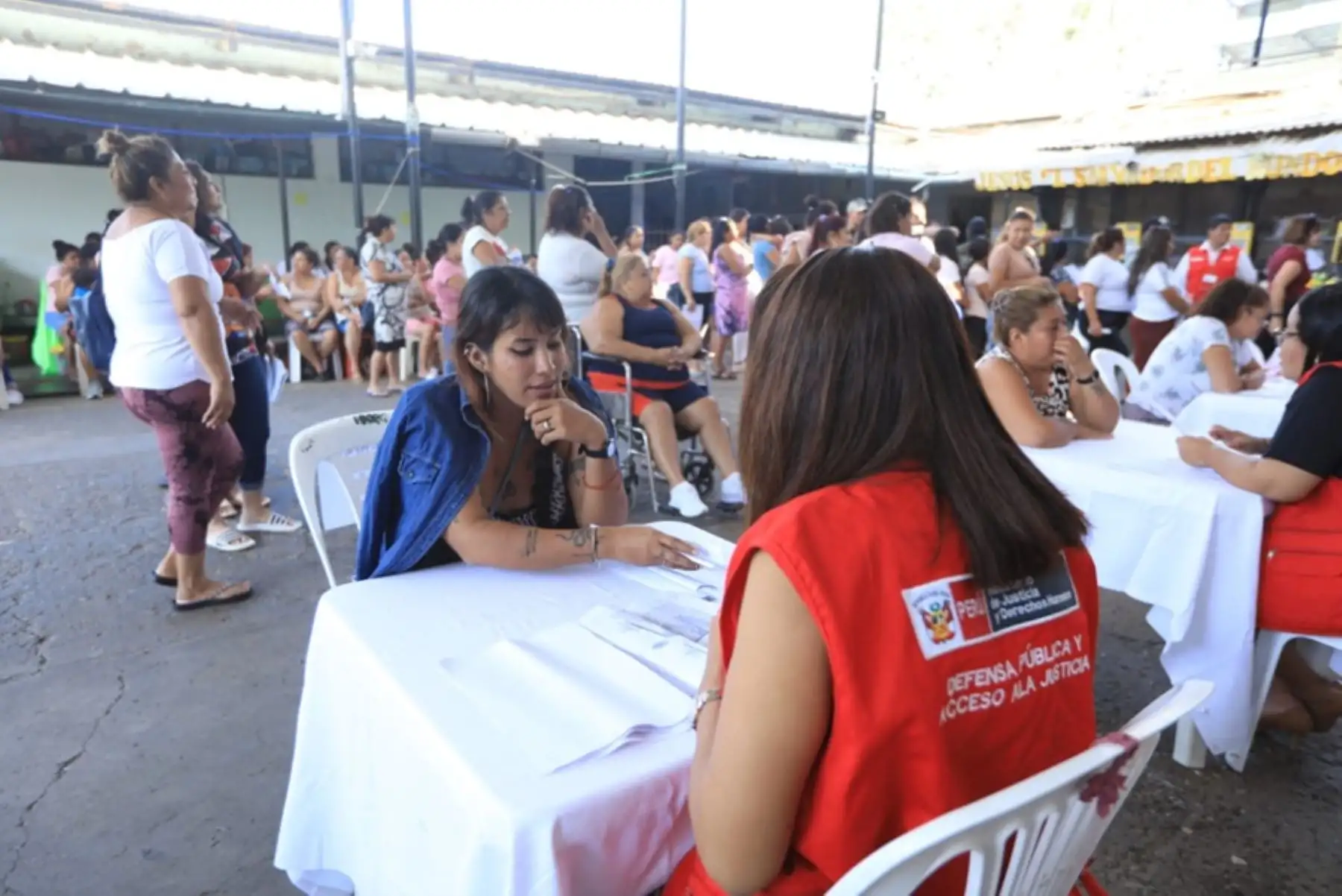Sullana: Minjusdh desarrolla campaña de asistencia legal a internas del Penal de Mujeres