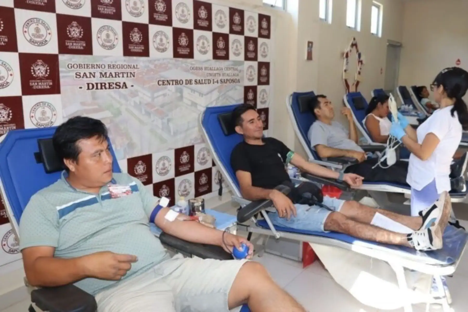Saposoa: con campaña de donación de sangre buscan salvar la vida de 400 pacientes