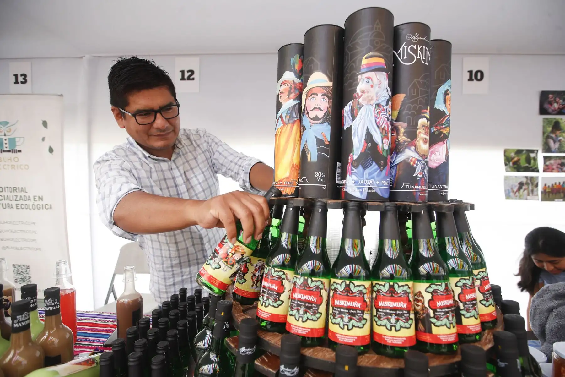 Productos elaborados con insumos naturales y sostenibles formaron parte de la presentación de la Plataforma de Negocios Verdes del Perú impulsada por el MINAM. Foto: ANDINA/Eddy Ramos.
