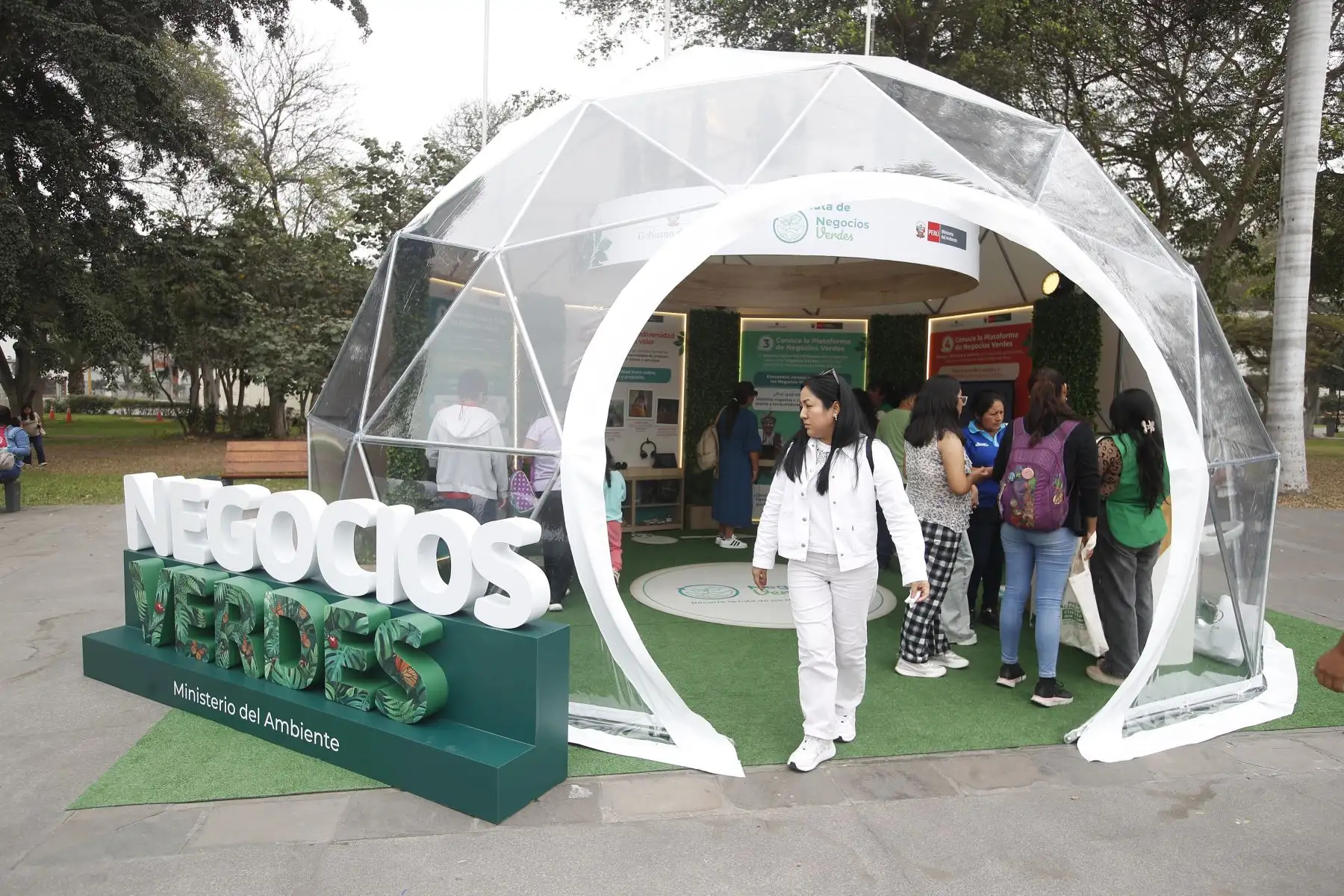 El Ministerio del Ambiente presentó la Plataforma de Negocios Verdes del Perú como parte de sus iniciativas para promover economías sostenibles y el cuidado ambiental. Foto: ANDINA/Eddy Ramos.