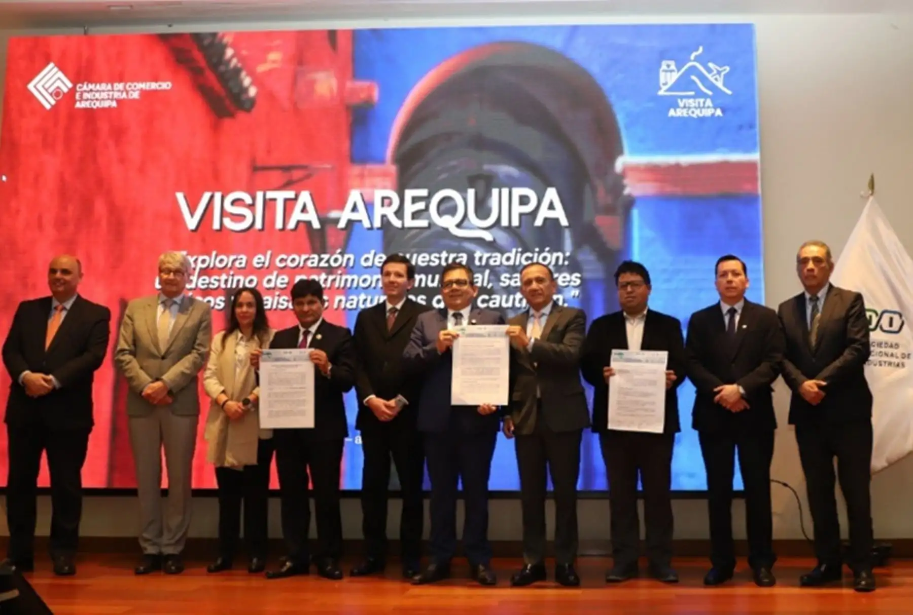 Arequipa: firman Pacto Nacional por la Infraestructura y el Desarrollo Productivo