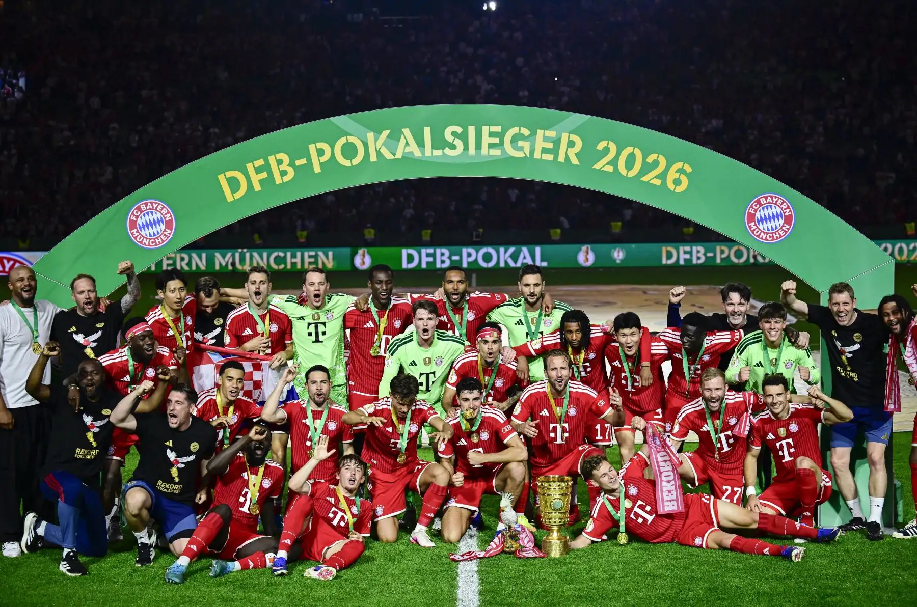 Bayern Múnich se lleva la Copa de Alemania con un triplete de goles de Harry Kane